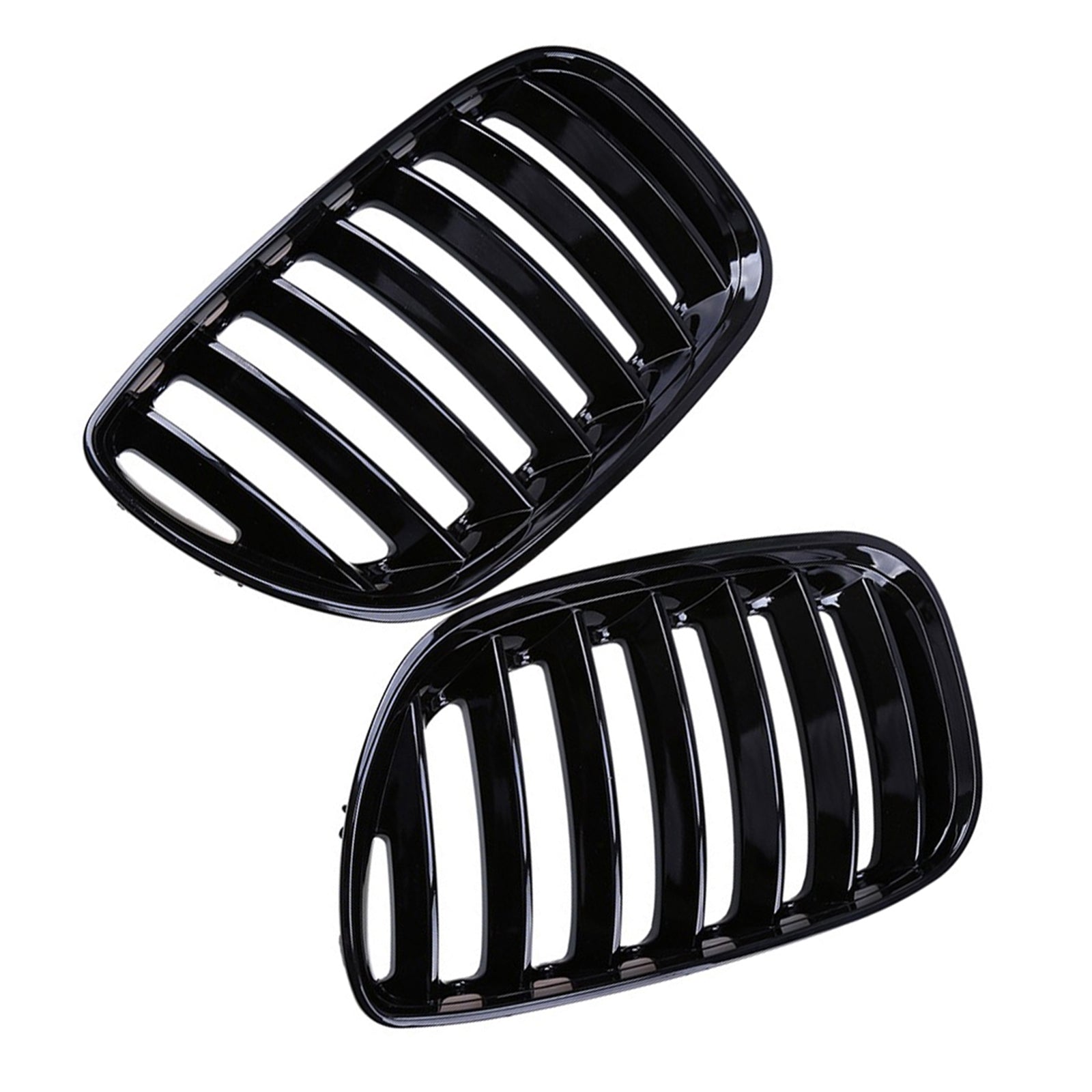 Front Kidney Grill Grille Fit BMW X5 E53 2004-2006 X Series Gloss Black Generic
