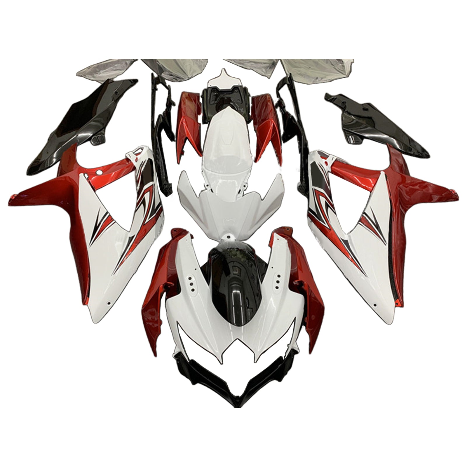 Suzuki GSXR 600/750 2008-2010 K8 Fairing Kit Bodywork Plastic ABS
