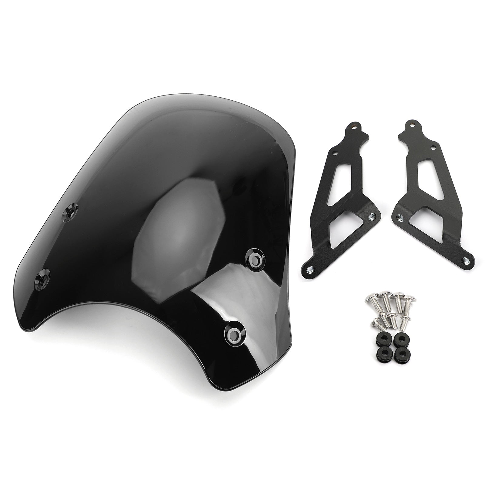 Windshield WindScreen For Yamaha XSR900 2016-2019 Black Generic