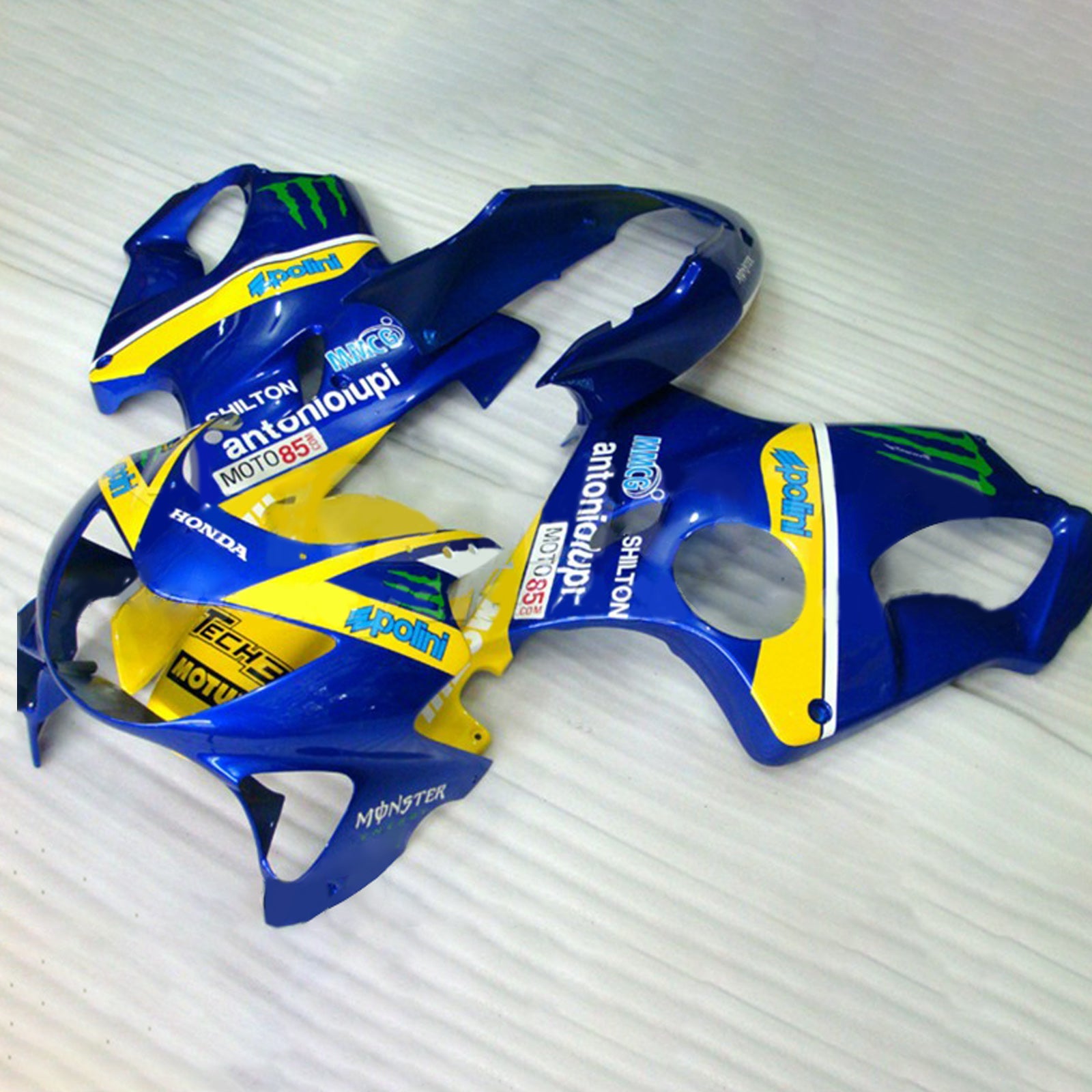 혼다 CBR600 F4 1999-2000 페어링 키트 차체 플라스틱 ABS