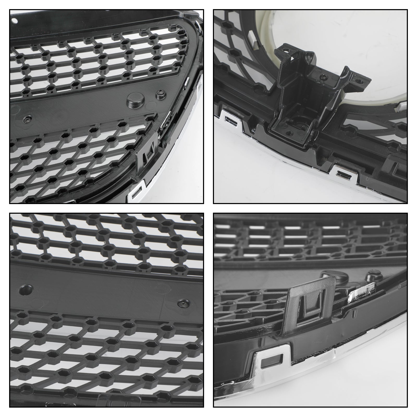 Mercedes Benz Clase V W447 2014-03.2019 Parrilla superior delantera de diamante