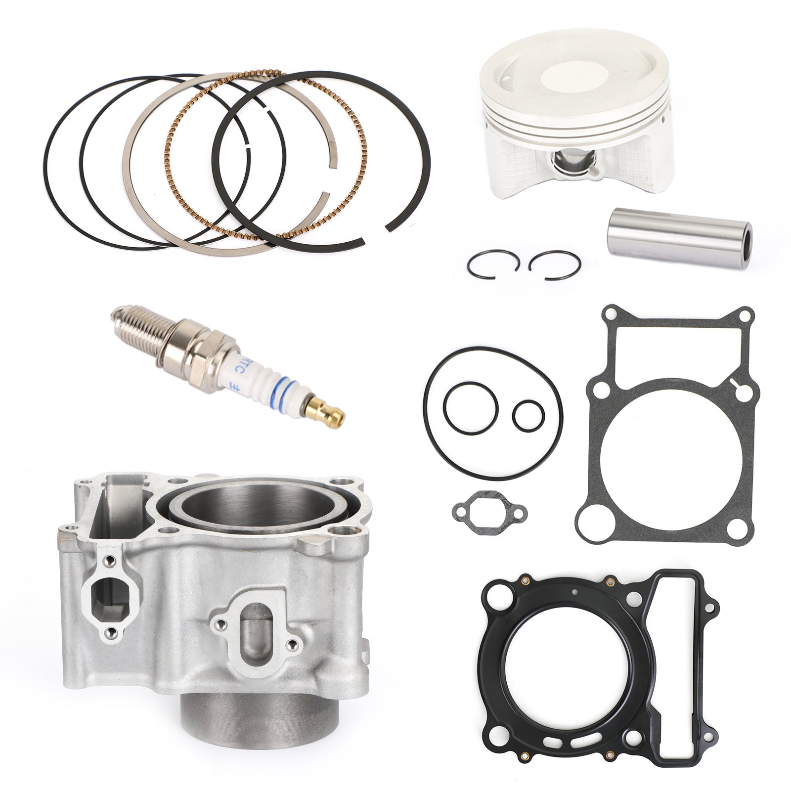 Cylinder Piston Gasket Kit For Yamaha YFM400 A FA FG Kodiak Grizzly 400 2000-08 Generic