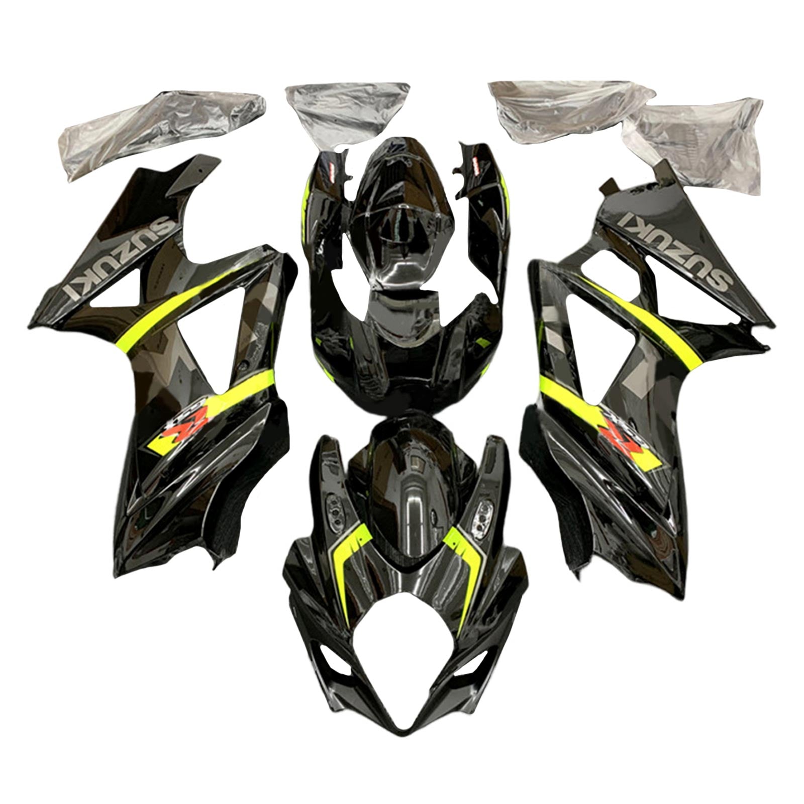 Suzuki GSXR1000 2007-2008 K7 Fairing Kit Bodywork Plastic ABS