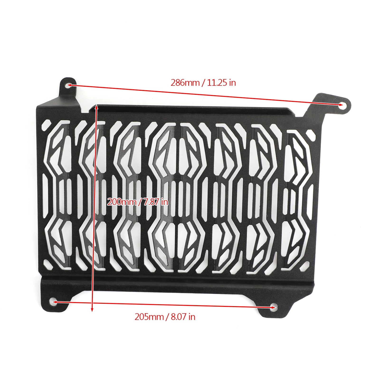 Aluminum Black Radiator Guard Grill Cover Protector for Honda CB500X 2019 Generic