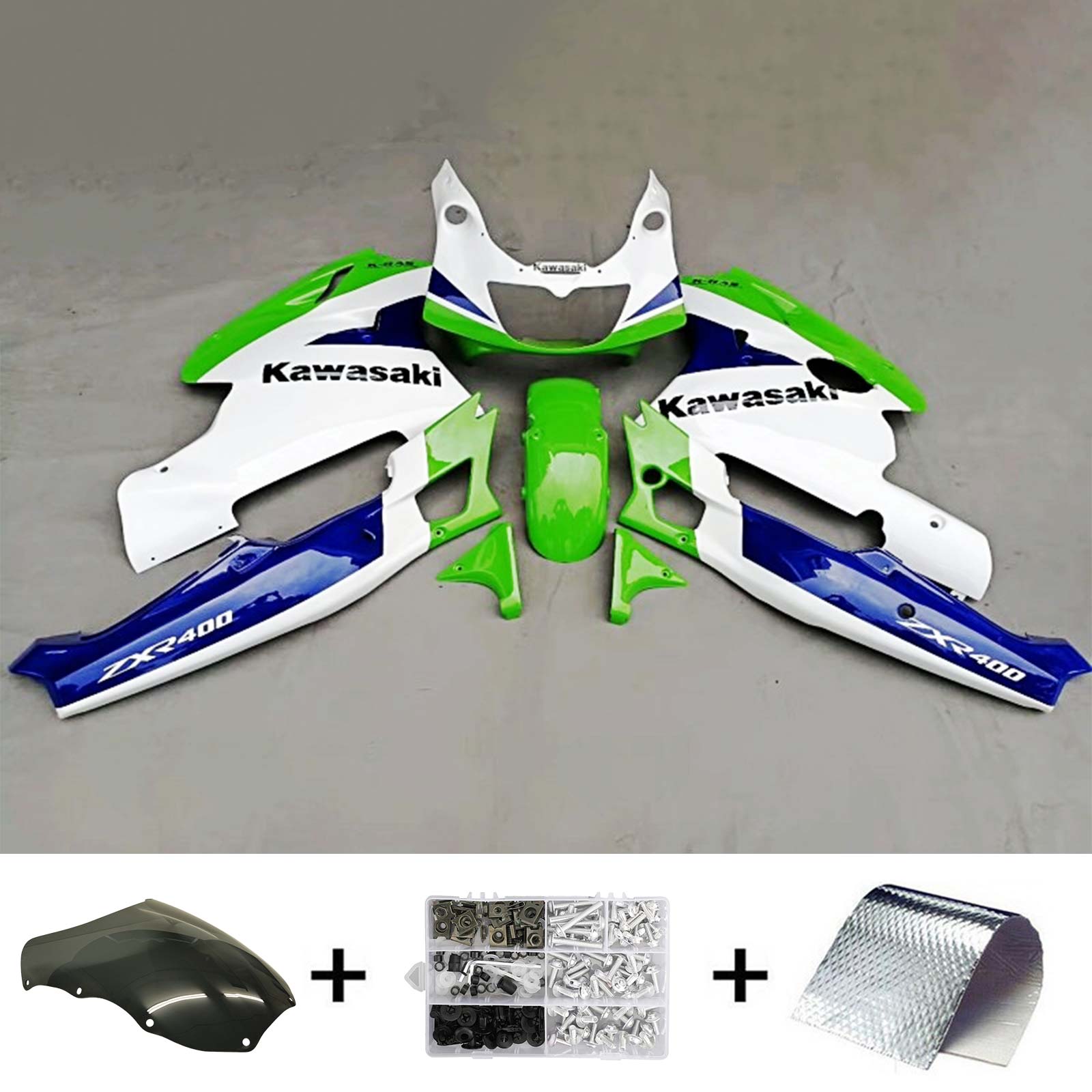 Kawasaki ZXR400 1992-1996 Fairing Kit Bodywork Plastic ABS