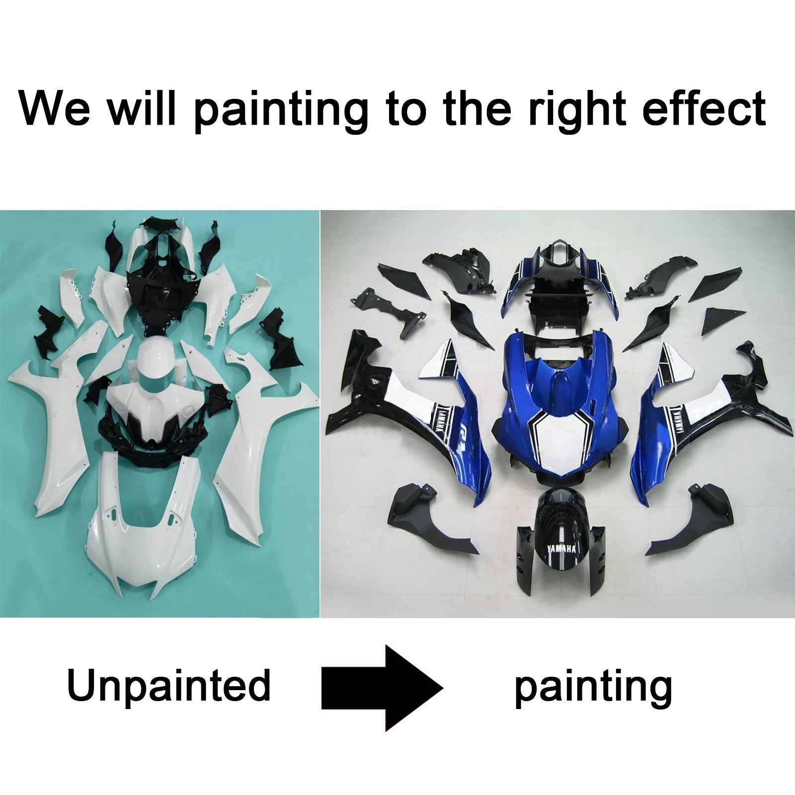 Yamaha YZF R1 2020-2024 Fairing Kit Bodywork Plastic ABS
