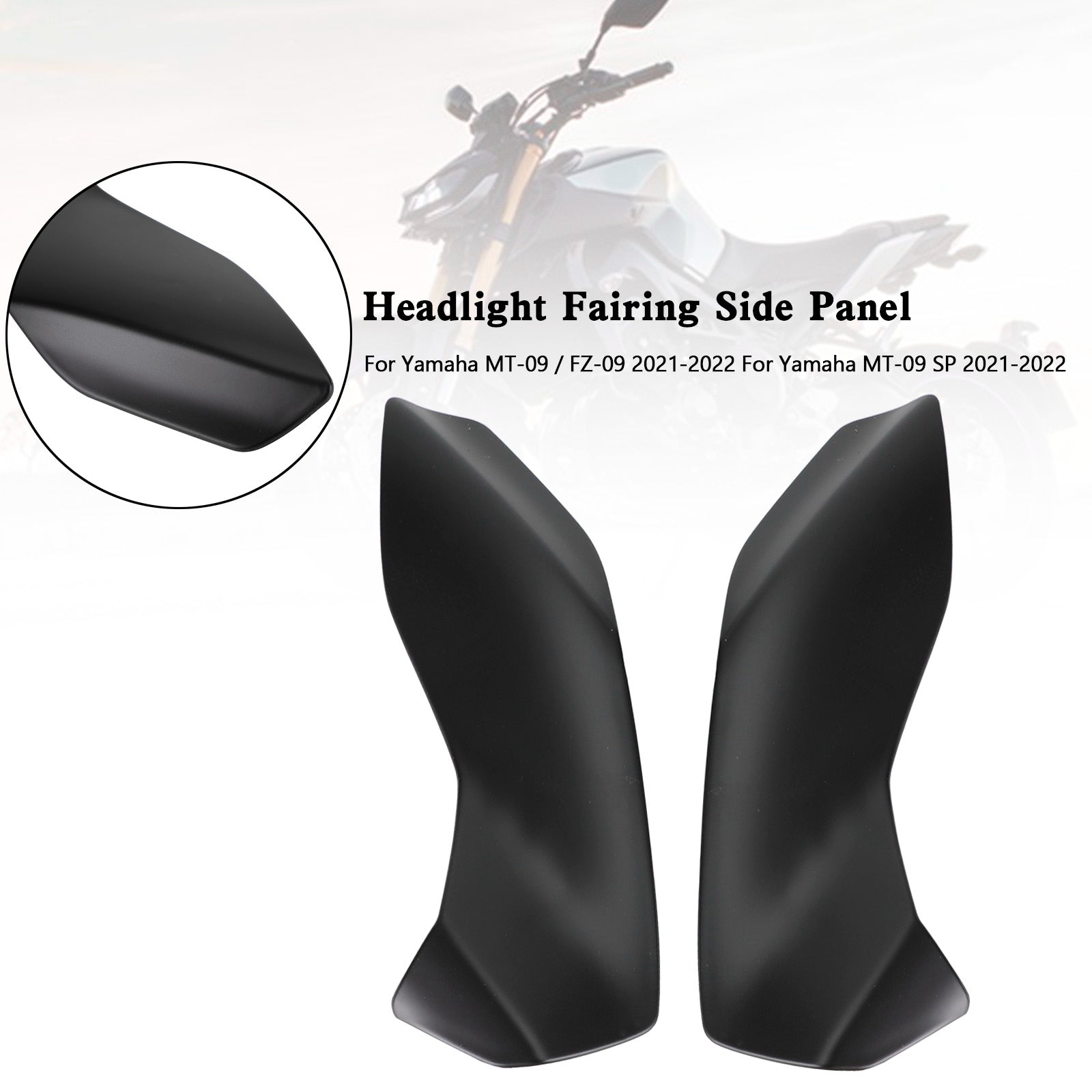 Headlight Fairing Side Panel For Yamaha MT-09 FZ09 MT-09 SP 2021-2022