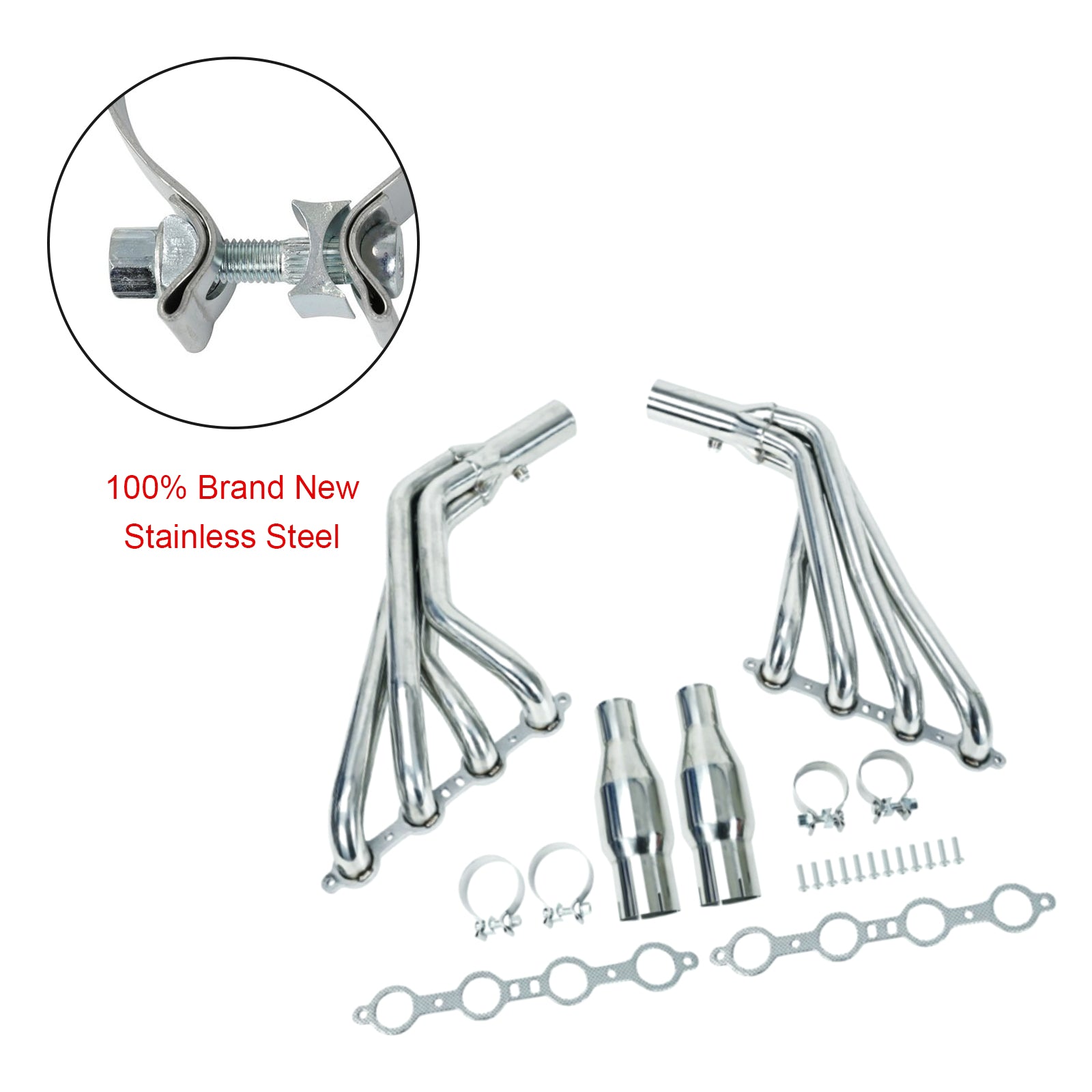 긴 튜브 스테인리스 매니 폴드 헤더 맞춤 카마로 SS LS3 6.2L V8 2010-2015