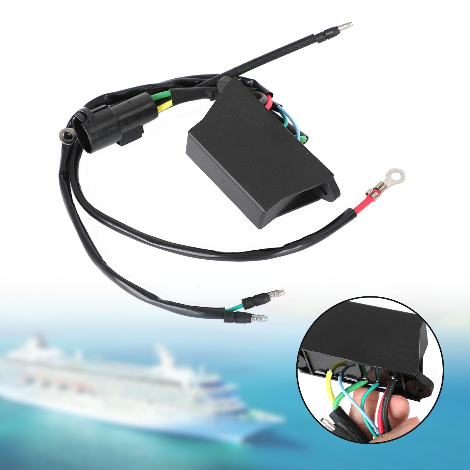 Ignition Ignite System Unit CDI fit for Honda BF35 BF40 BF45 BF50 38550-ZV5-822