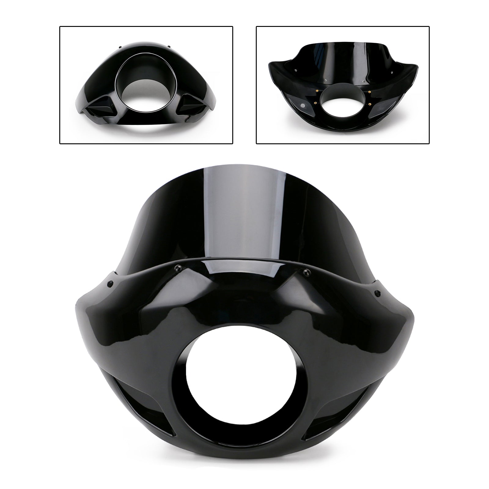 35mm-49mm Forks 5.75" Headlights Sportster Windshield Headlight Fairing