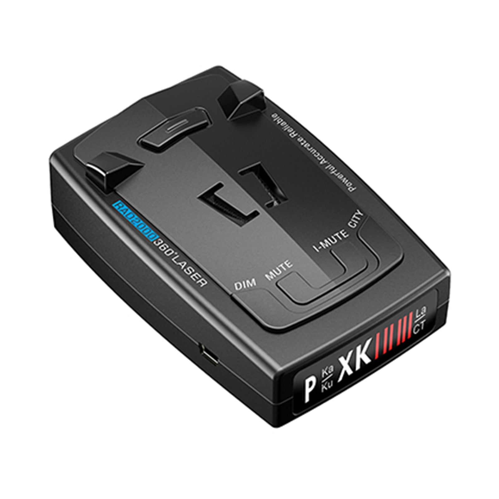 RAD2000 360๏ฝLaser Electronic Dog Car Mobile Speed Radar Speed Measuring Detector