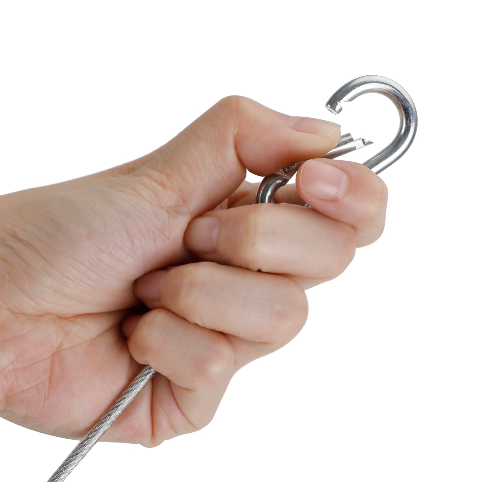 1/5/10 Uds 26,4 "Cable de seguridad de alambre de acero para abrazadera de luz de escenario Par Light