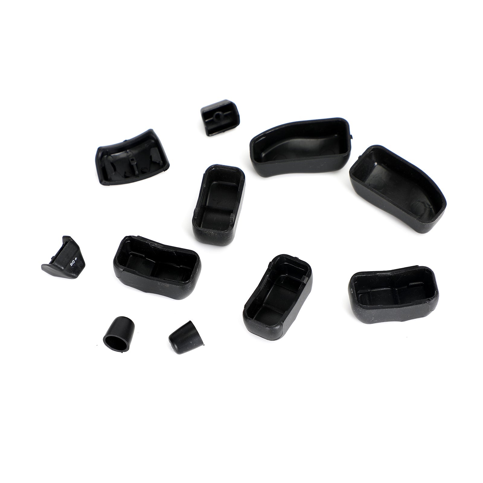 11Pcs Hand Control Switch Button Covers Fits For Glide Road King Models 14-19 Generic