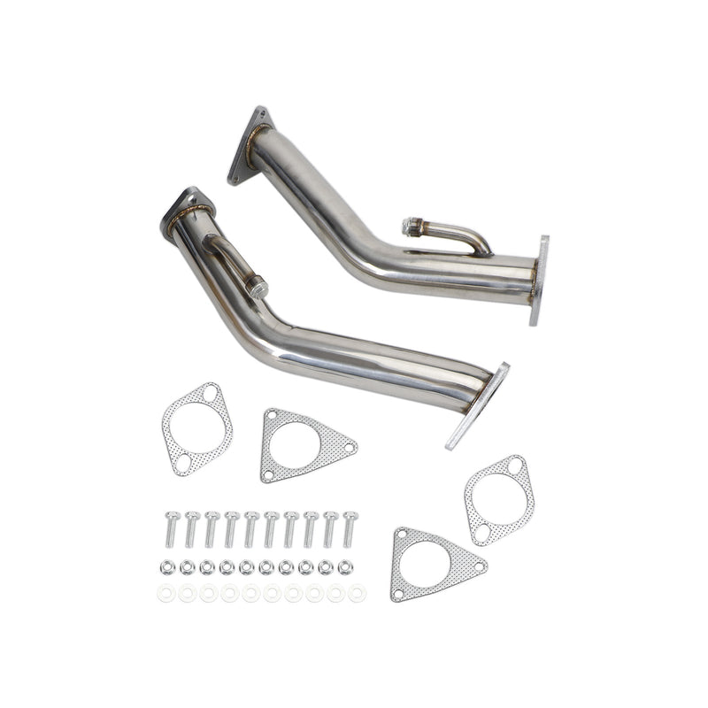 2008-2013 Infiniti G37 3.7L V6 (Coupe and Sedan) 2.5" Test Pipes Exhaust DownPipe