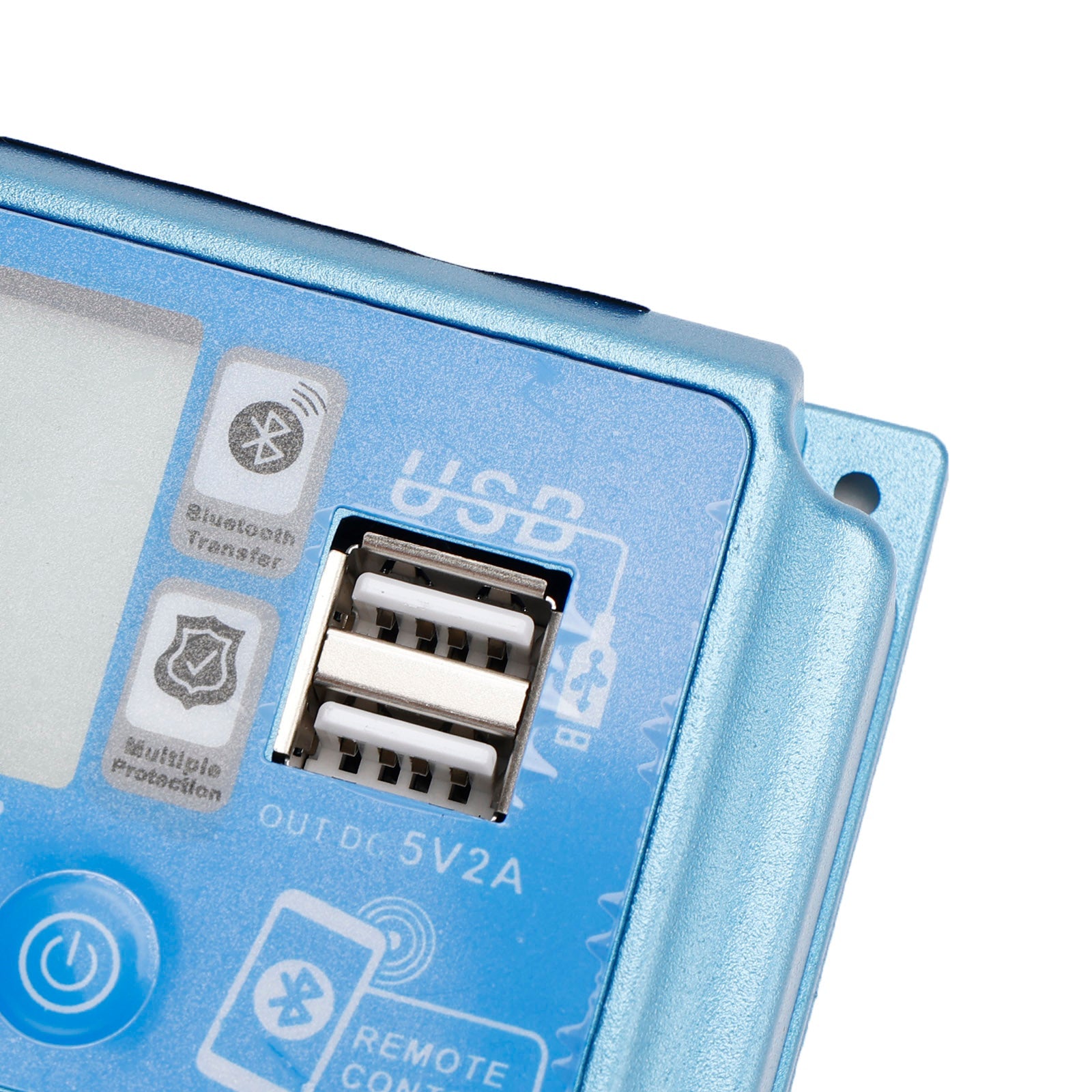 30A/40A/50A/60A MPPT 블루투스 APP 태양광 충전 컨트롤러 충전기 12V-60V 골드