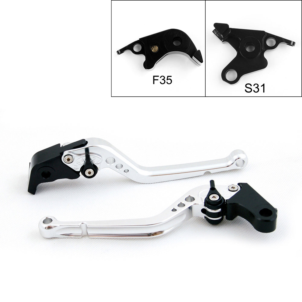 Long Brake Clutch Levers Fit For Suzuki B-King 2008-2011 Black Generic