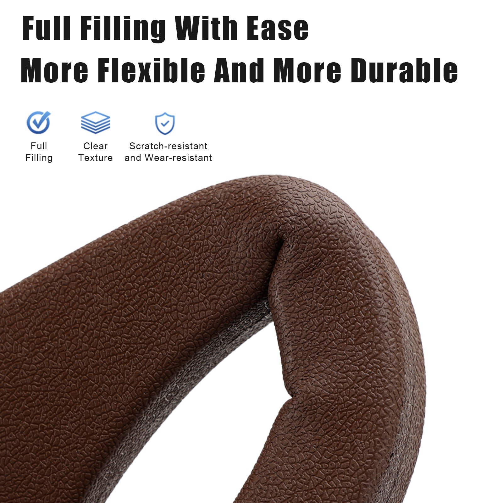 브라운 카시트 틈새 메우기 틈새 막이 콘솔 측면 채우기 스트립 범용