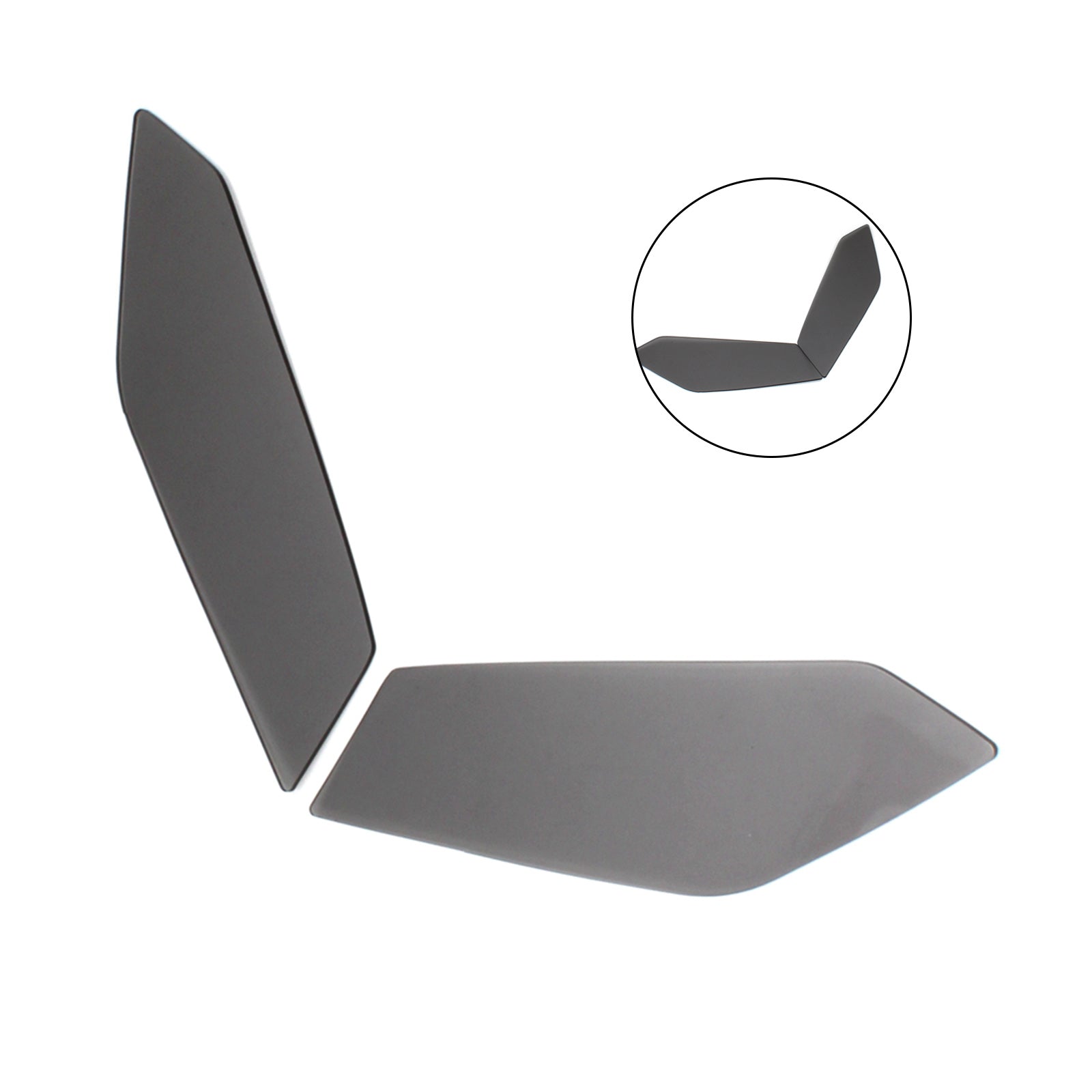 Protector de lente de faro delantero apto para Yamaha Mt-09 Mt 09 2017-2021 humo genérico