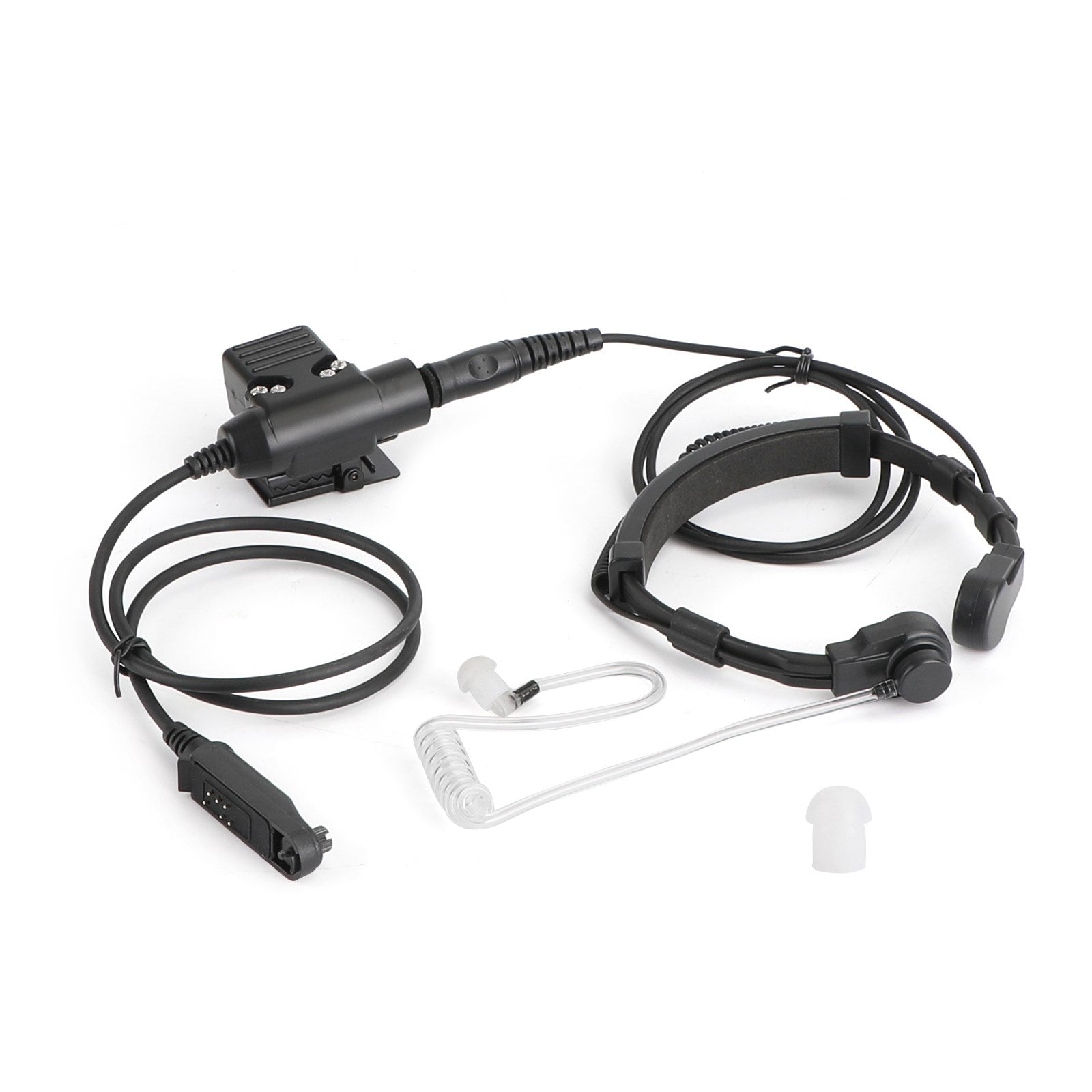 Waterproof Hands-Free Throat Mic – Compatible with BaoFeng BF-UV9R, BF-UV9Rplus
