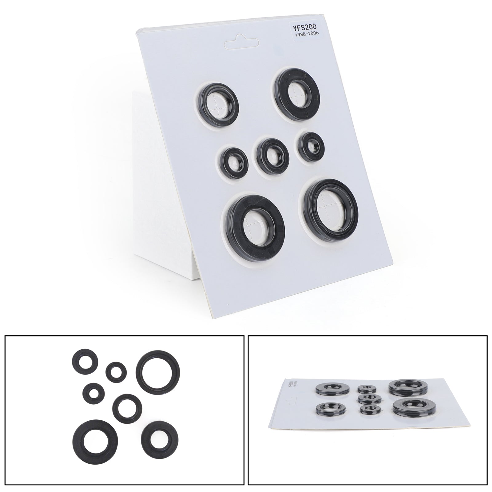 7Pcs Engine Oil Seal Kit Fit for Yamaha Blaster 200 YFS200 YFS 200 1988 - 2006 Generic