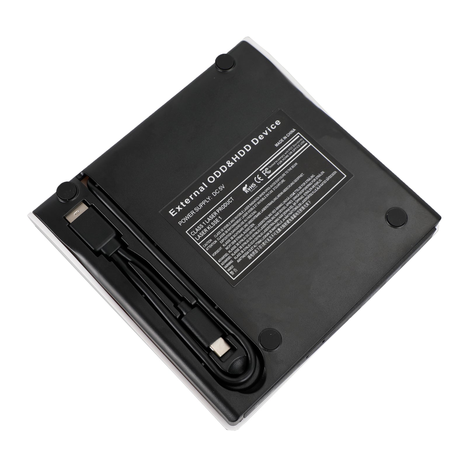 Grabadora de disco Blu-ray externa USB y tipo c + lector Unidad de DVD BD Grabadora de disco USB 3.0