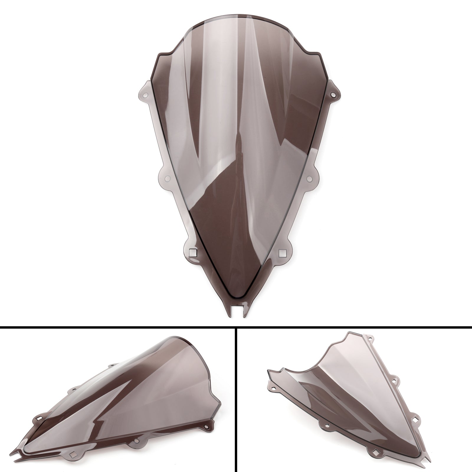 ABS Double Bubblendscreenndshield Fit For Aprilia RSV4 2009-2014 Generic