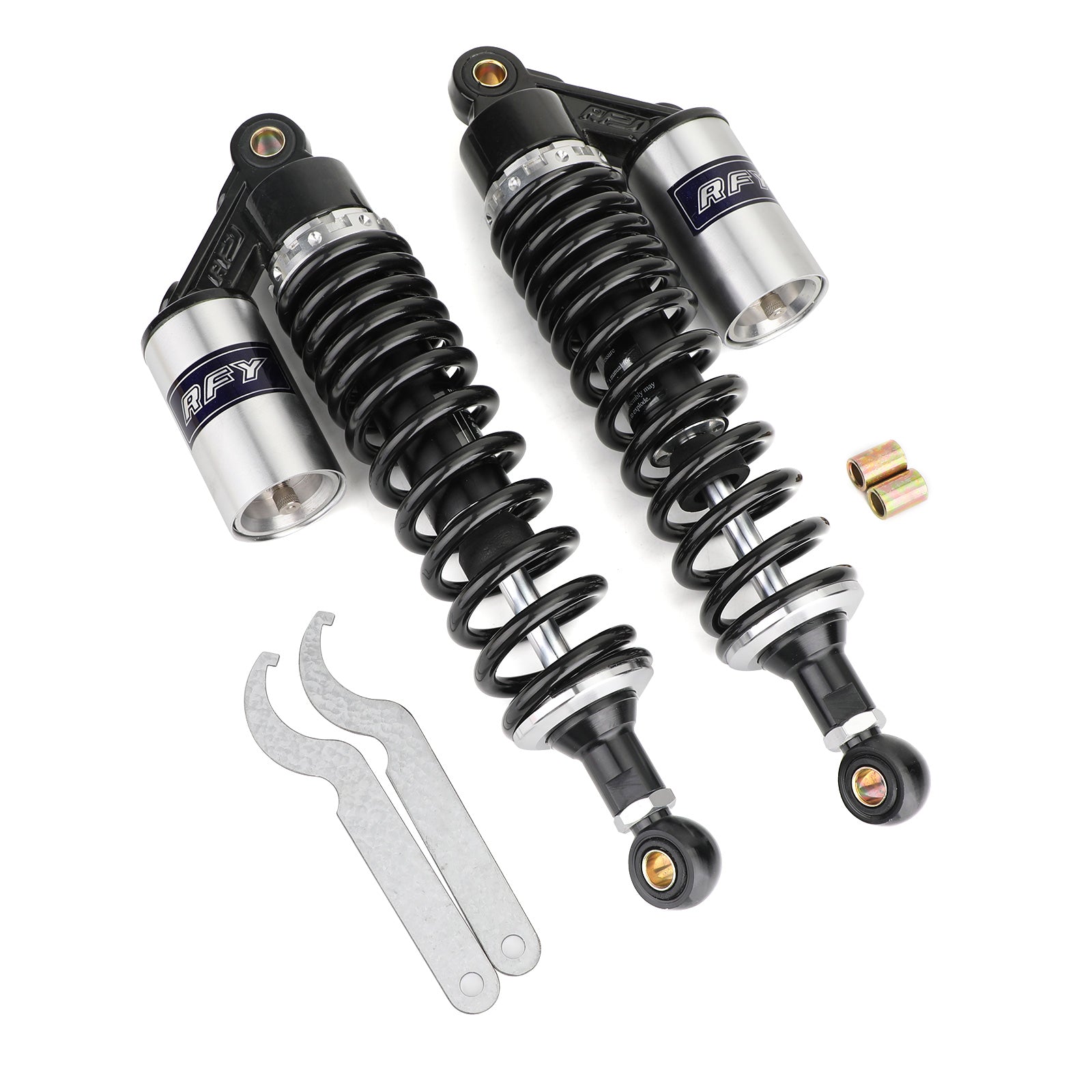 340mm 375mm Rear Suspension Air Shock Absorbers For Suzuki Yamaha Honda ATV Generic