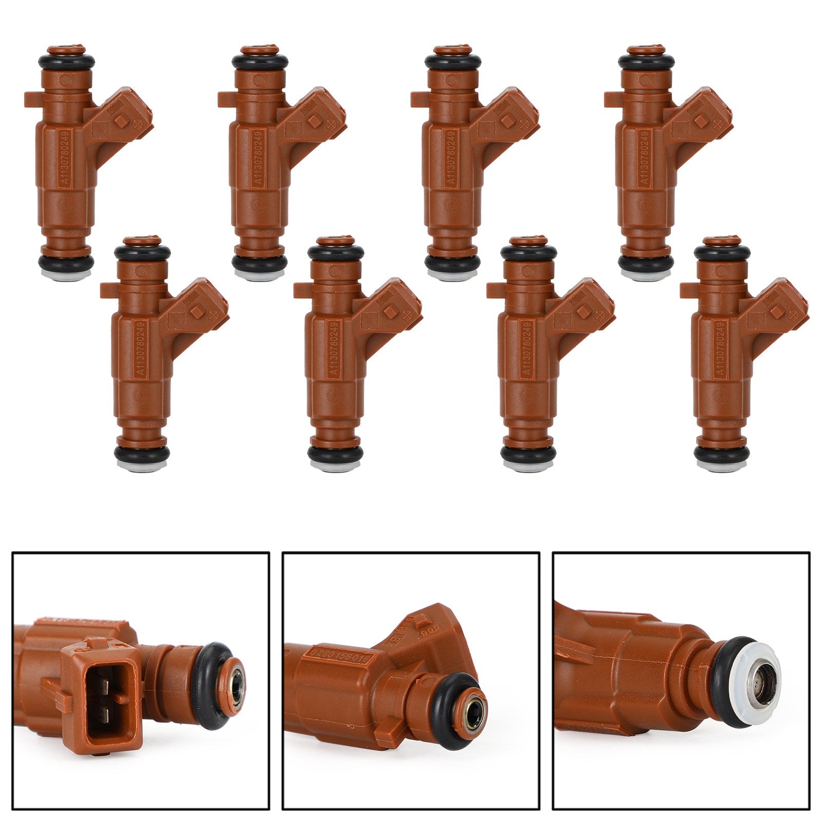 8pcs Mercedes S500 G500 SL500 E500 CLK50 5.0L 4.3L Fuel Injectors 0280156016 Generic