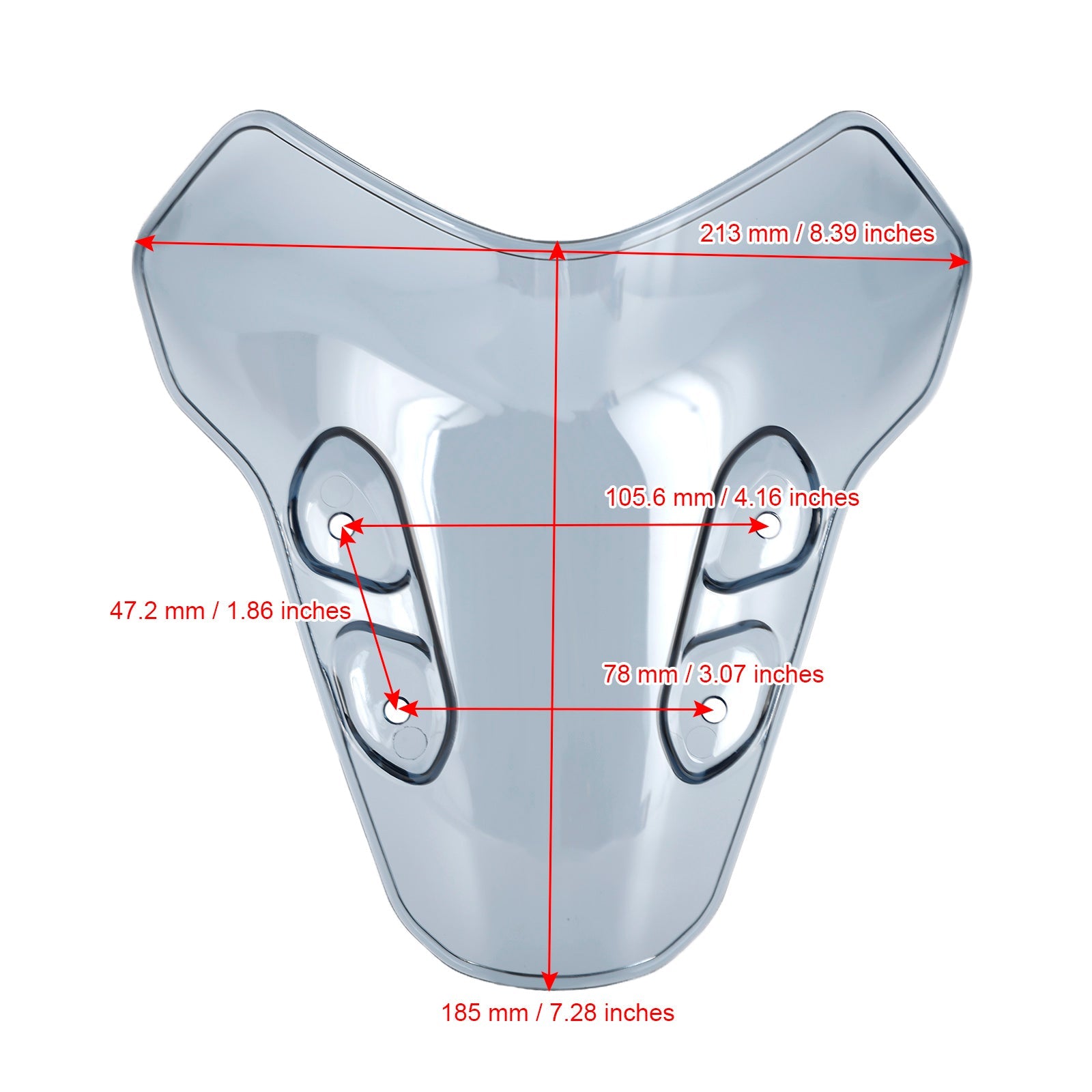 YAMAHA MT-07 MT 07 2021-2023 ABS Motorcycle Windshield WindScreen