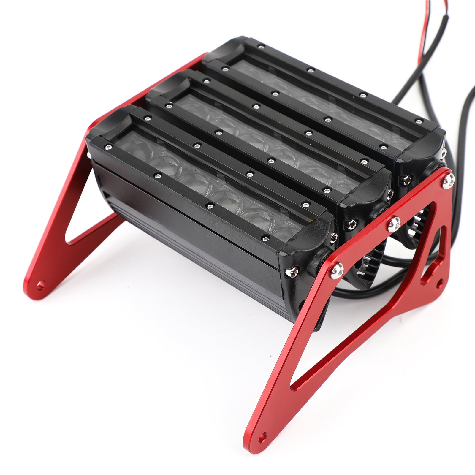 혼다 그롬 125 MSX SF 13-19 RE 제네릭에 맞는 3열 LED 오토바이 헤드라이트 화이트 라이트