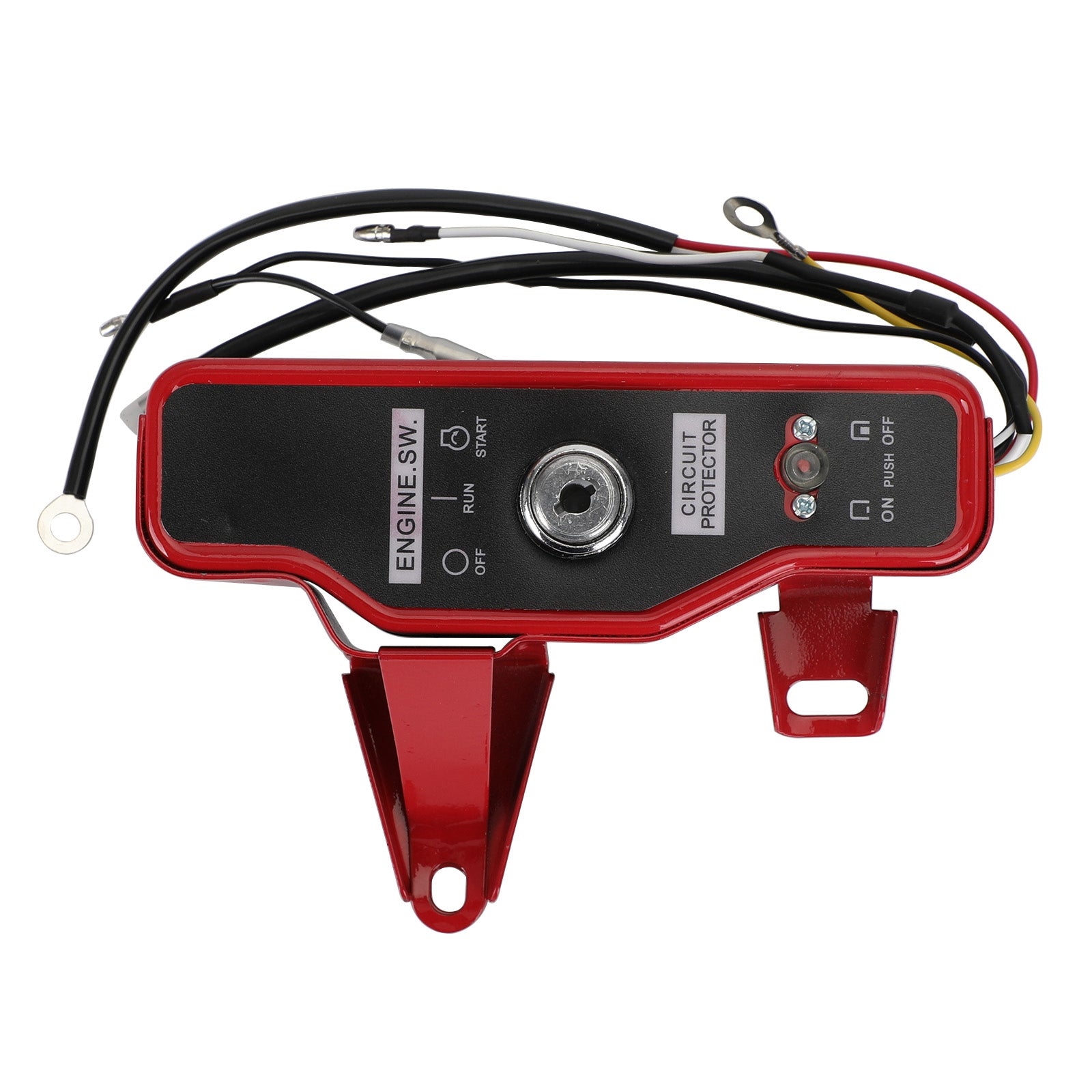 Electric Start Kit Starter Ignition Fan Cover For Honda GX160 GX200 Flywheel Kit