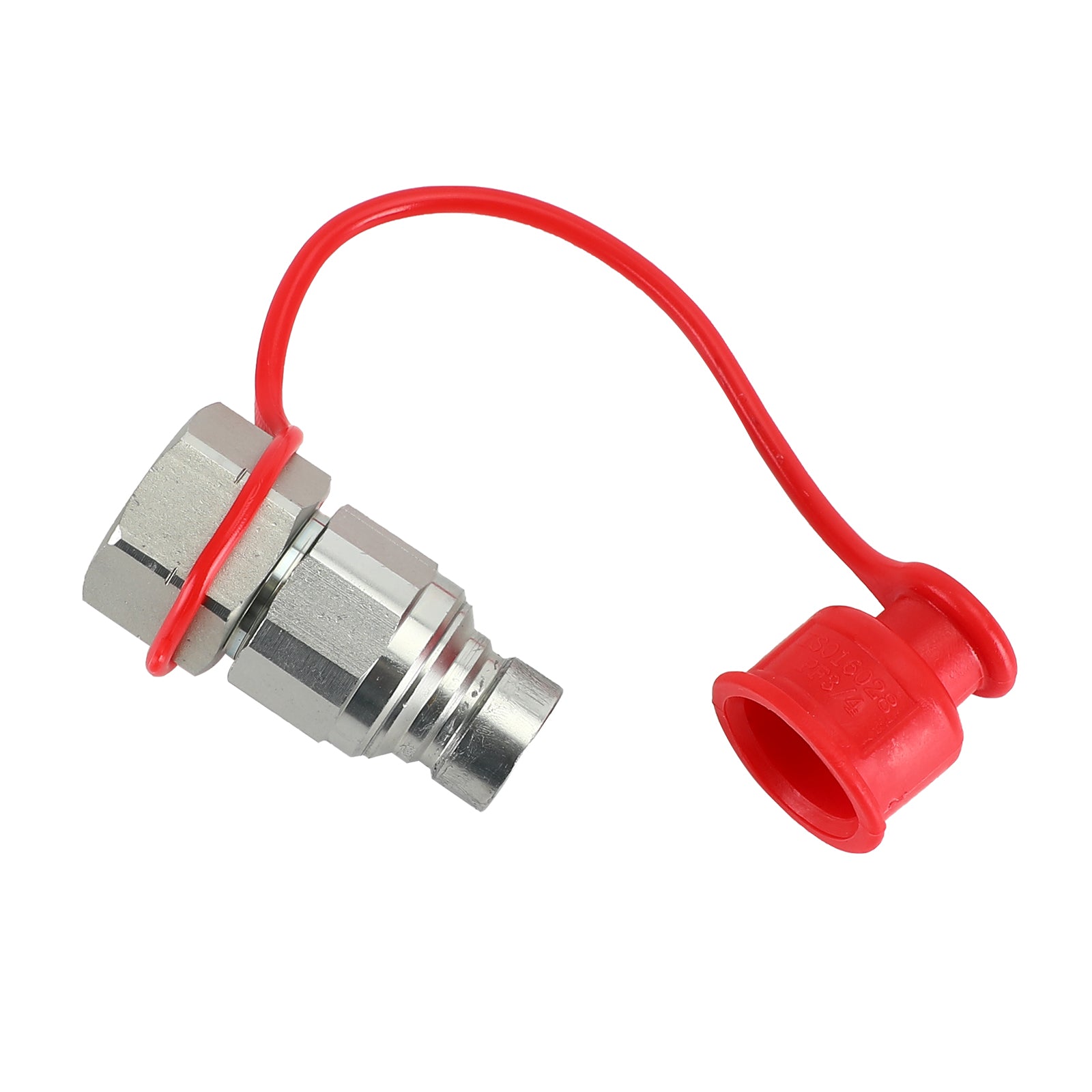 Bobcat ISO 16028용 3/4인치 NPT 페어 유압 플랫 페이스 퀵 커플러 스키드 스티어