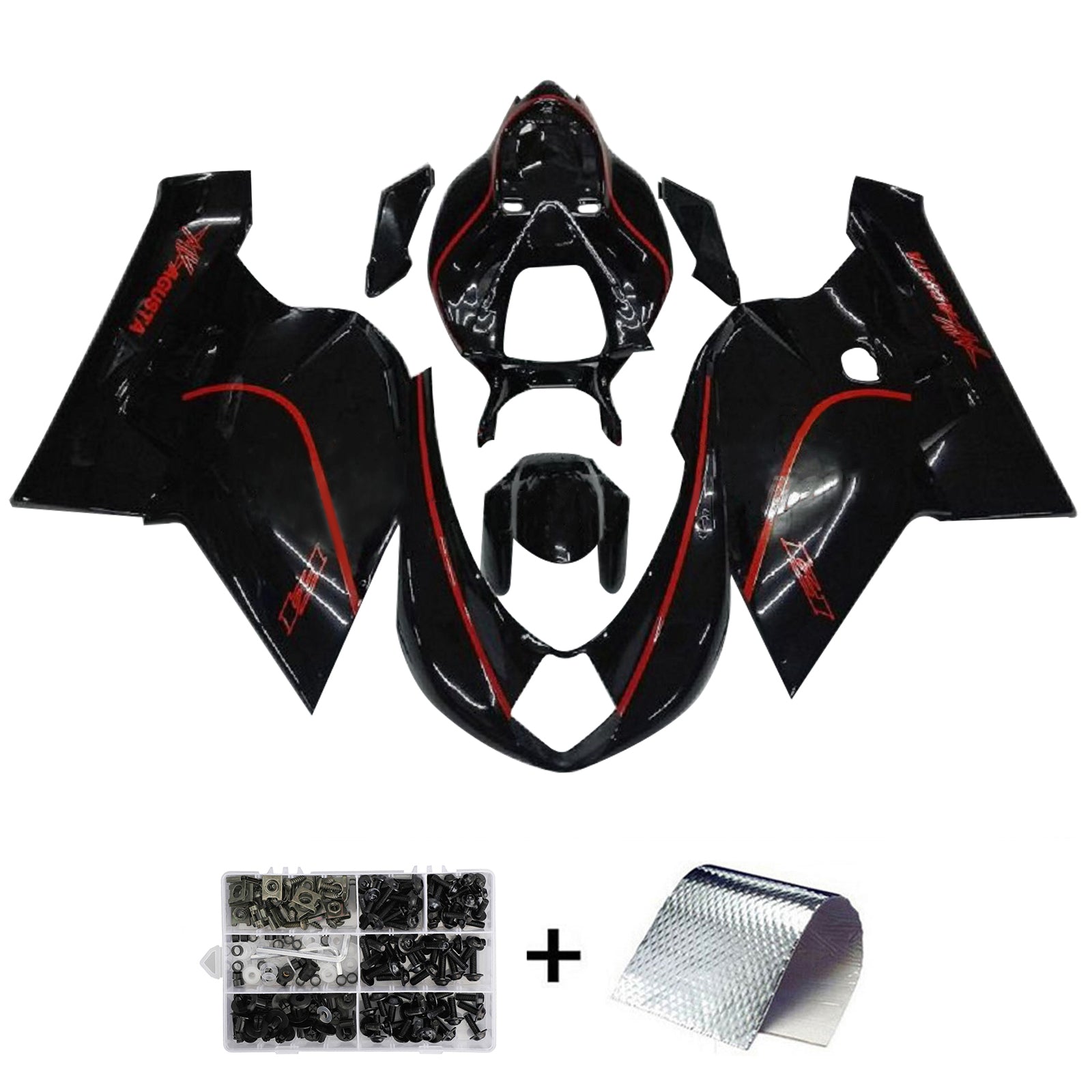 MV Agusta F4 1000 2005-2006 Fairing Kit Bodywork Plastic ABS