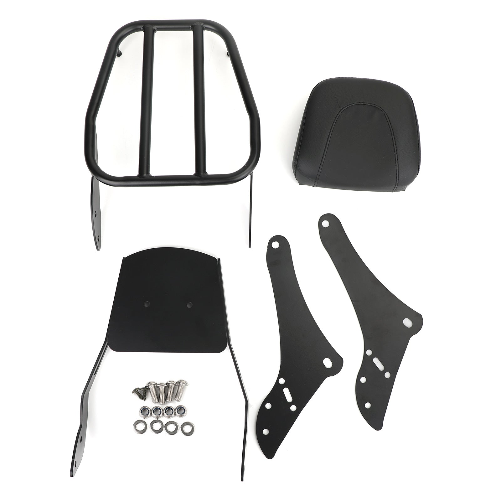 Passenger Sissy Bar Backrest Luggage Rack for Honda REBEL CMX300 CMX500 2017-20 Generic
