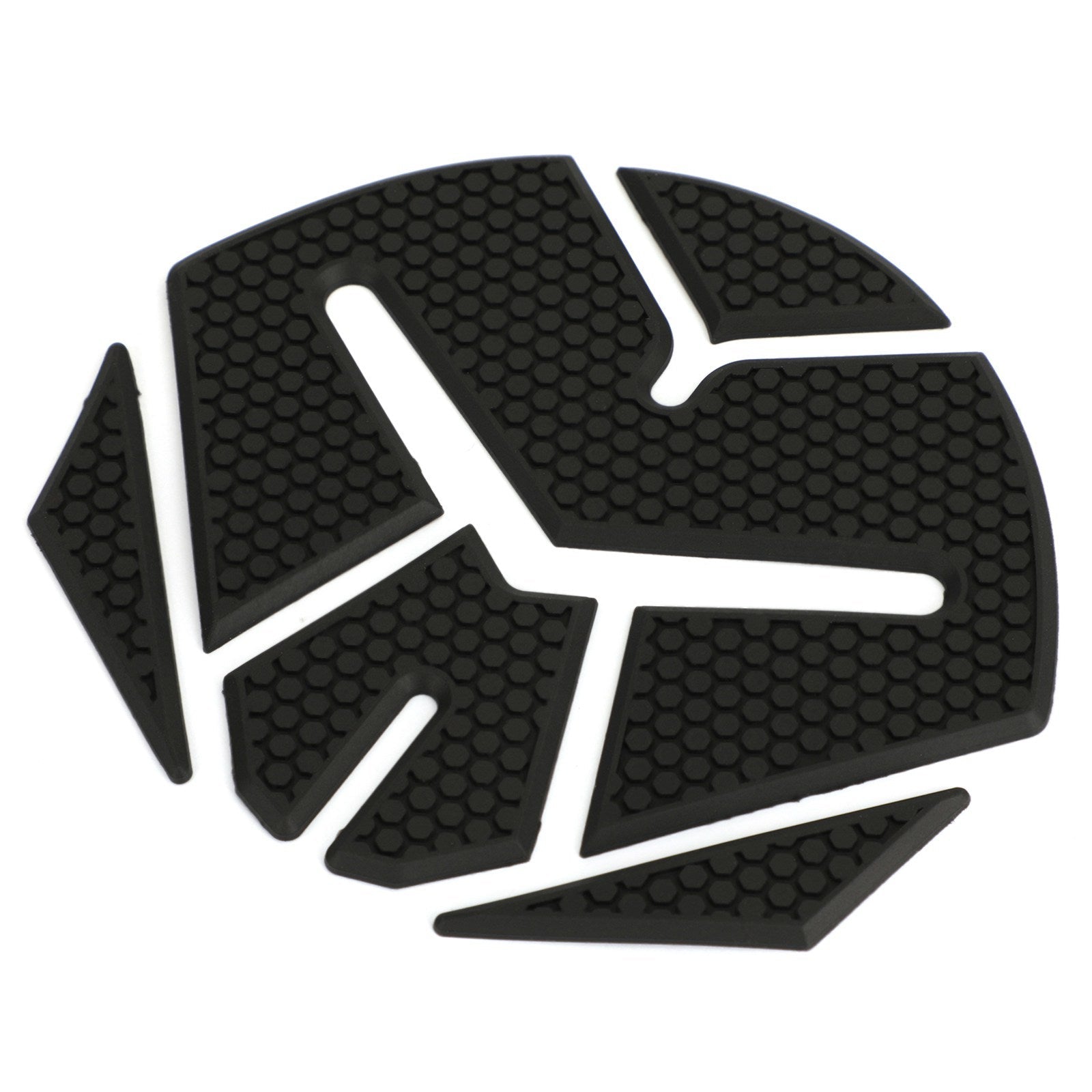 Motorcycle Motorbike Rubber Petrol/Fuel Tank Pad Scratch Protector New In Black Generic