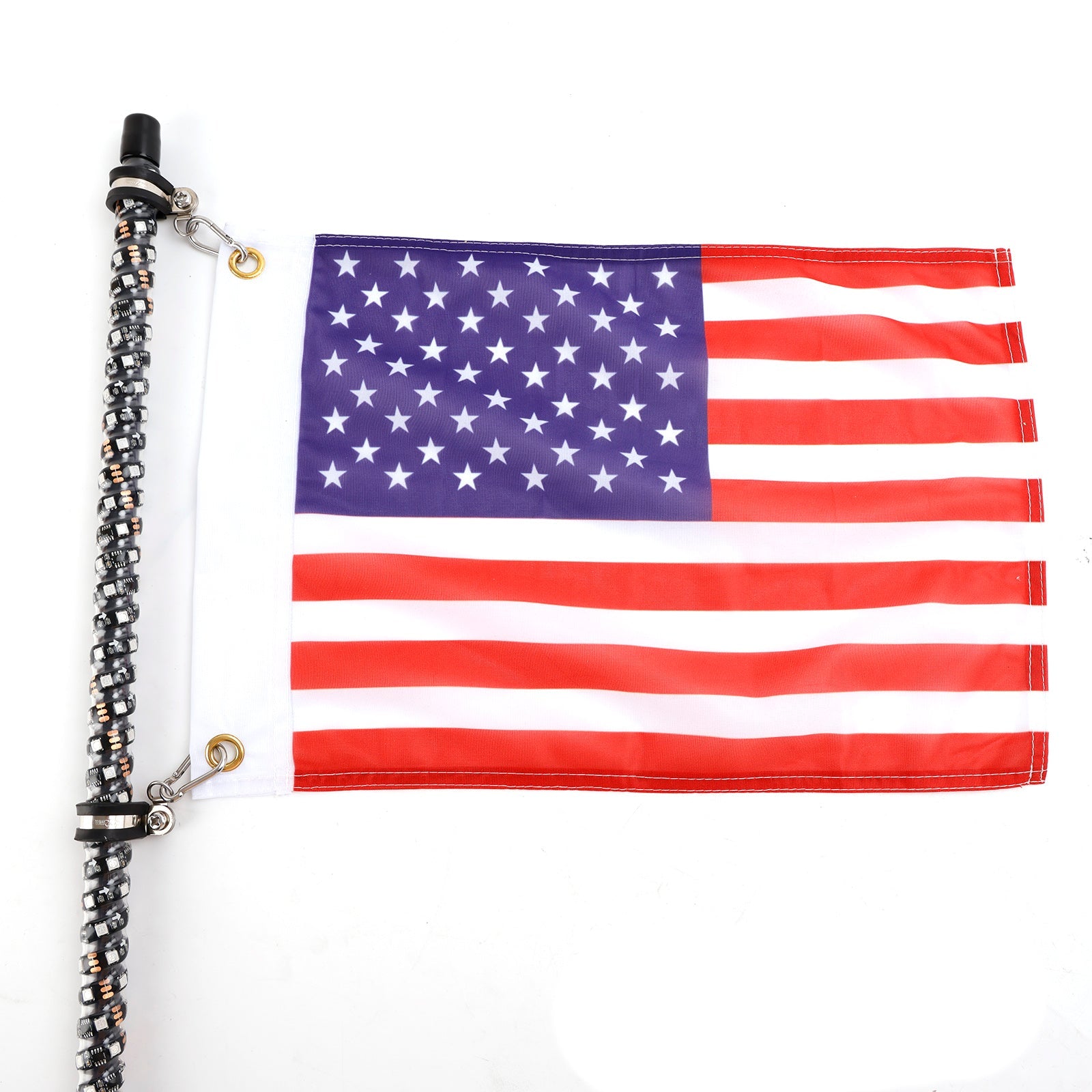 3 피트 RGB LED 팝 채찍 표시등 안테나 폴라리스 UTV ATV에 대한 플래그 리모컨