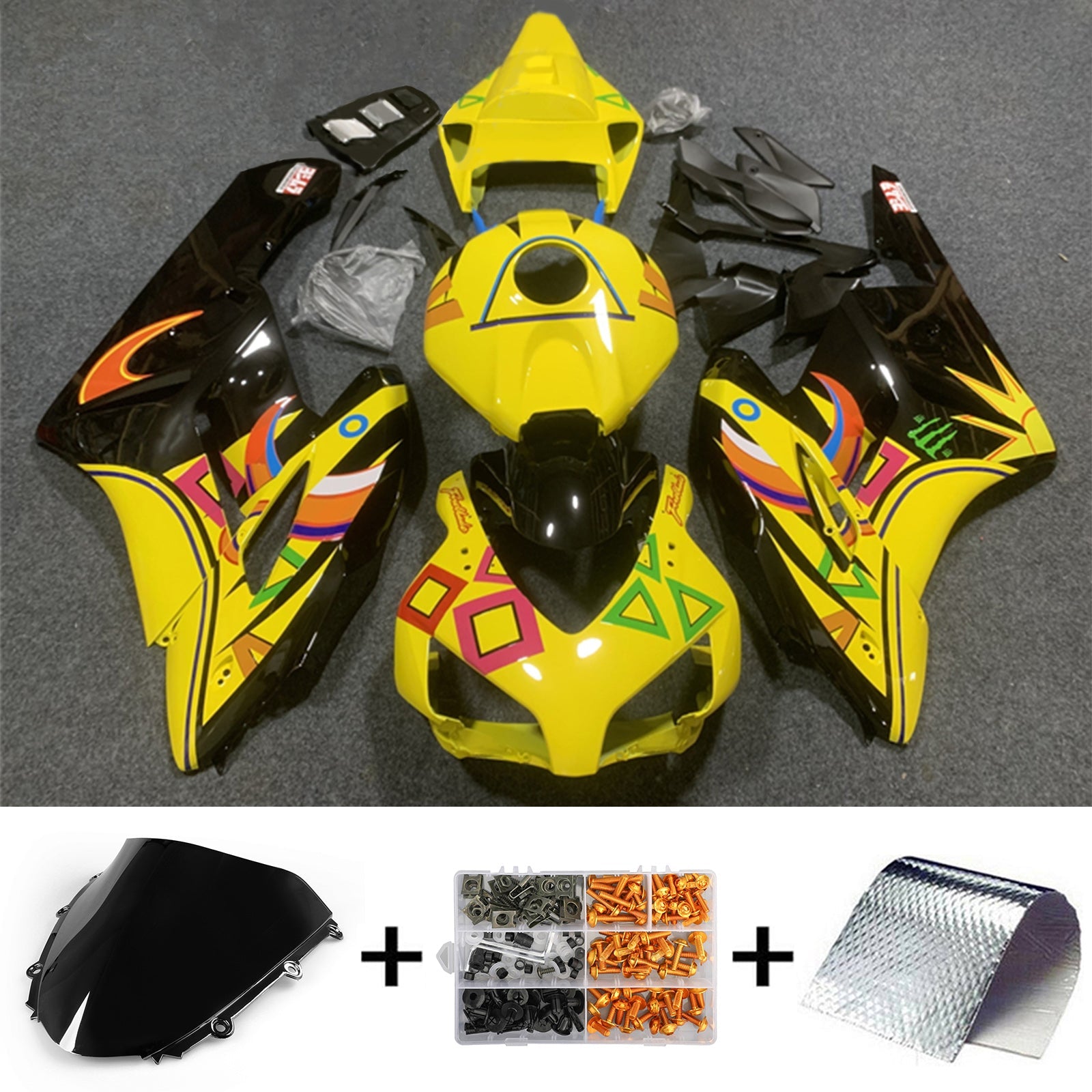 Honda CBR1000RR 2004-2005 Fairing Kit Bodywork Plastic ABS