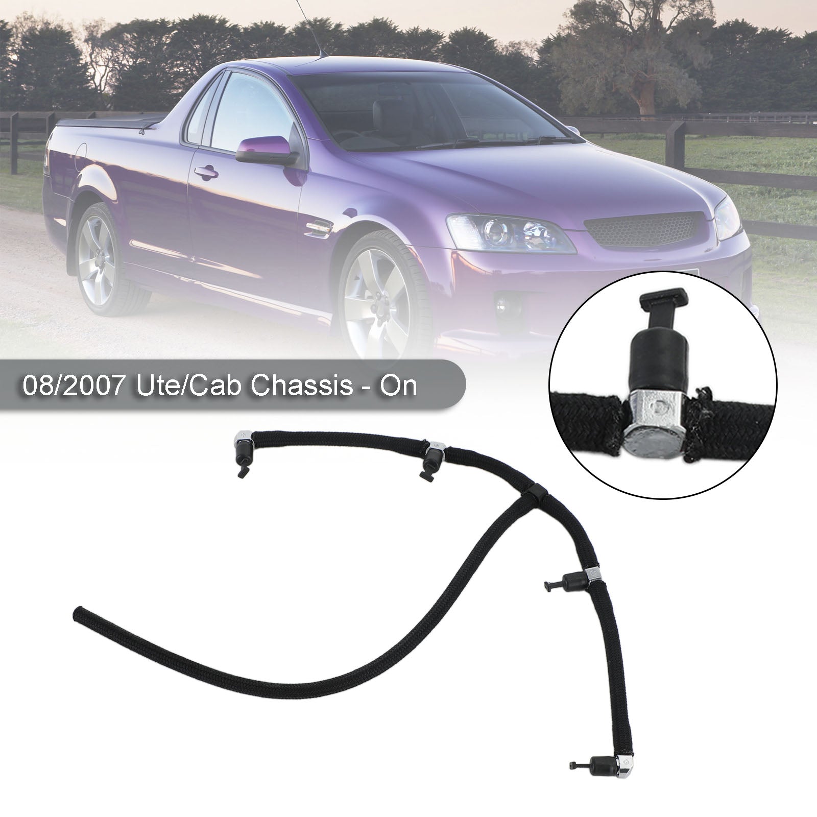 Línea de retorno de purga de combustible del inyector para Patrol GU Y61 ZD30 Common Rail 3.0L genérico