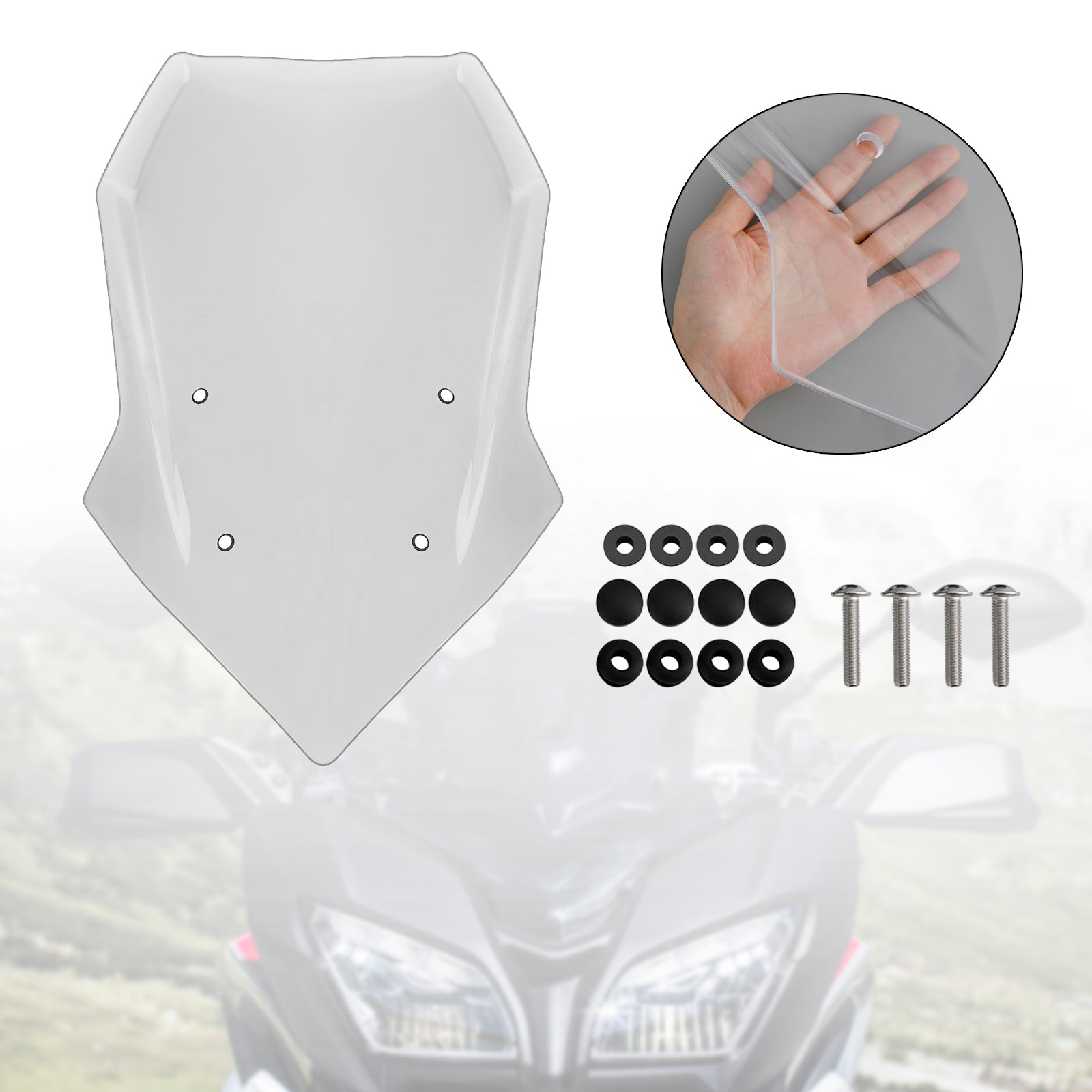 Yamaha Tracer 900/GT 2018-2020 Tracer 9/GT 2021-2023 Windshield WindScreen