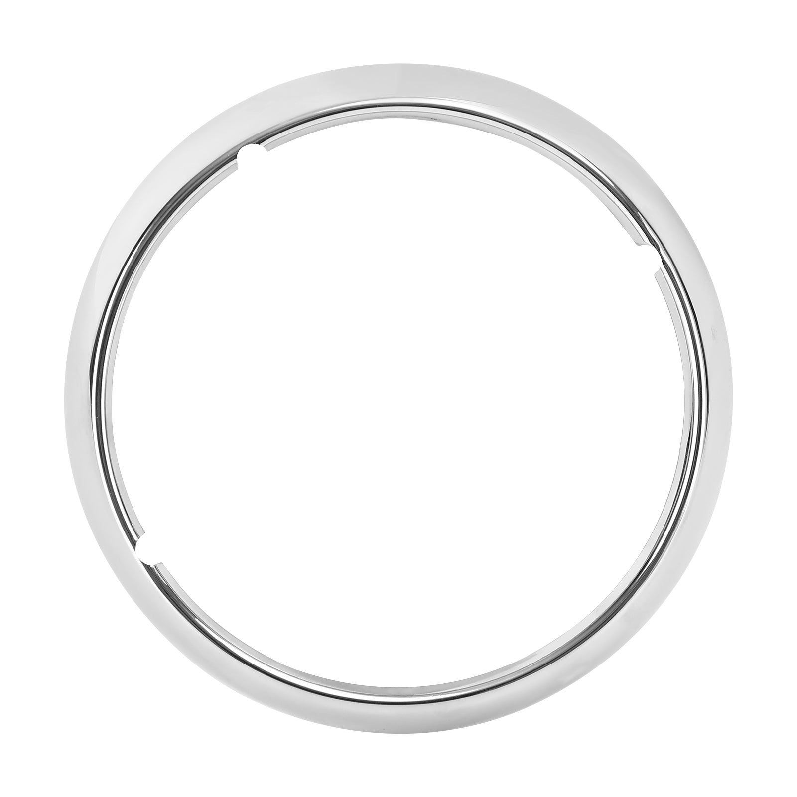 7" Chrome Headlight Trim Ring Light Cover for Touring Road King 67712-83A Generic