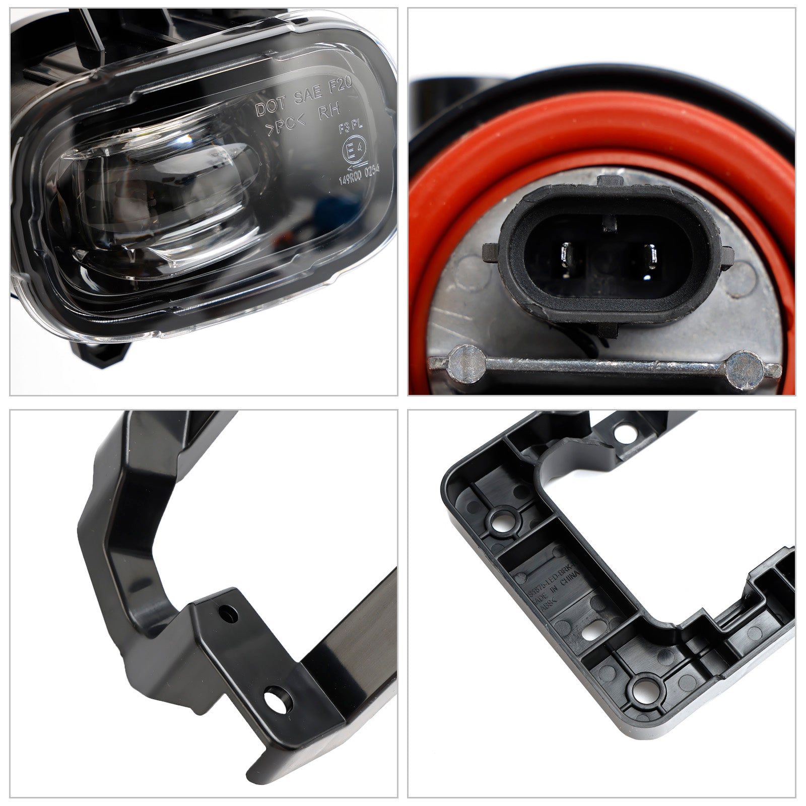 Nissan Pathfinder 2023 2024 쌍 전면 범퍼 LED 안개등 키트와 DOT SAE