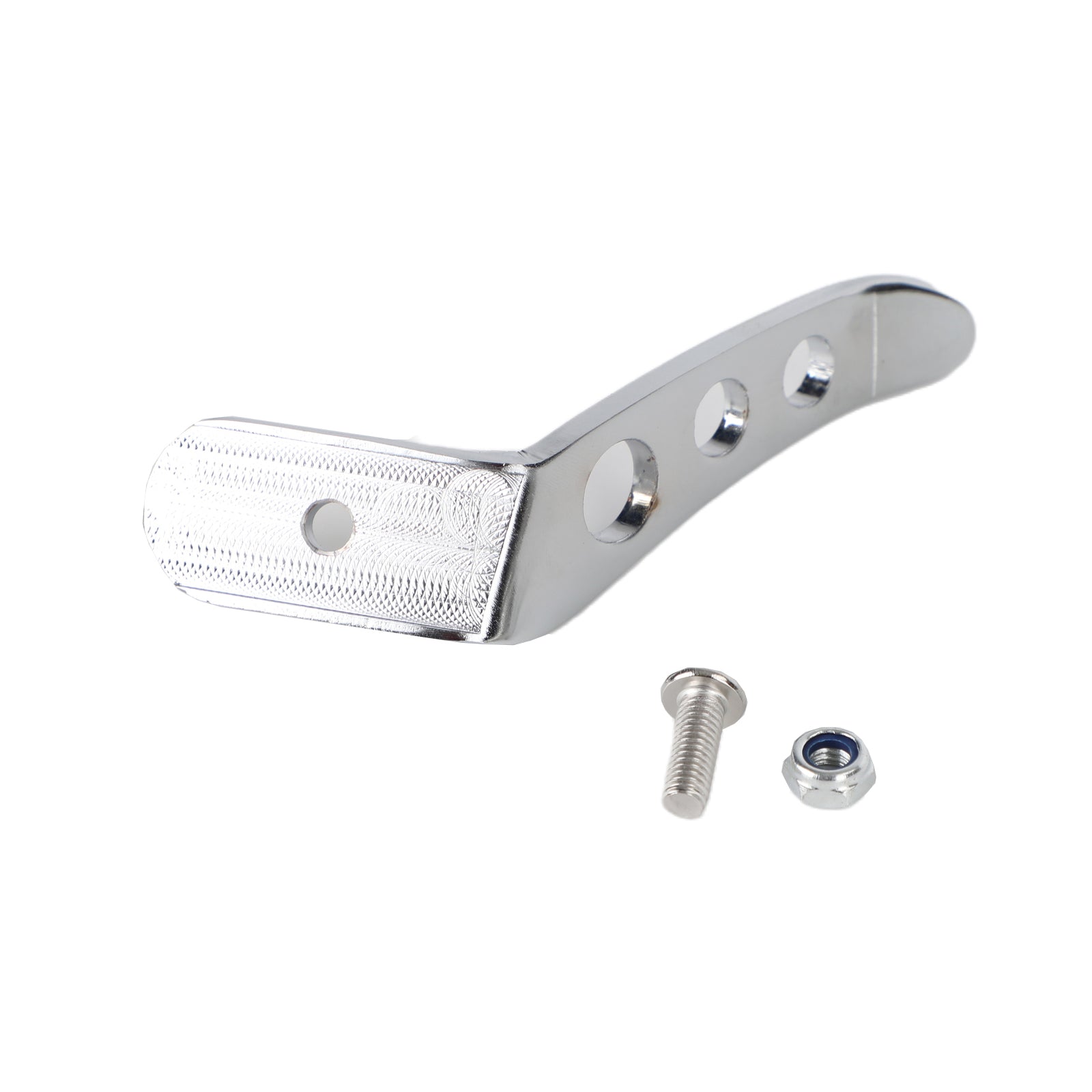 Extensión de soporte cromado para motocicleta compatible con Harley Touring Glide 91-20 genérico