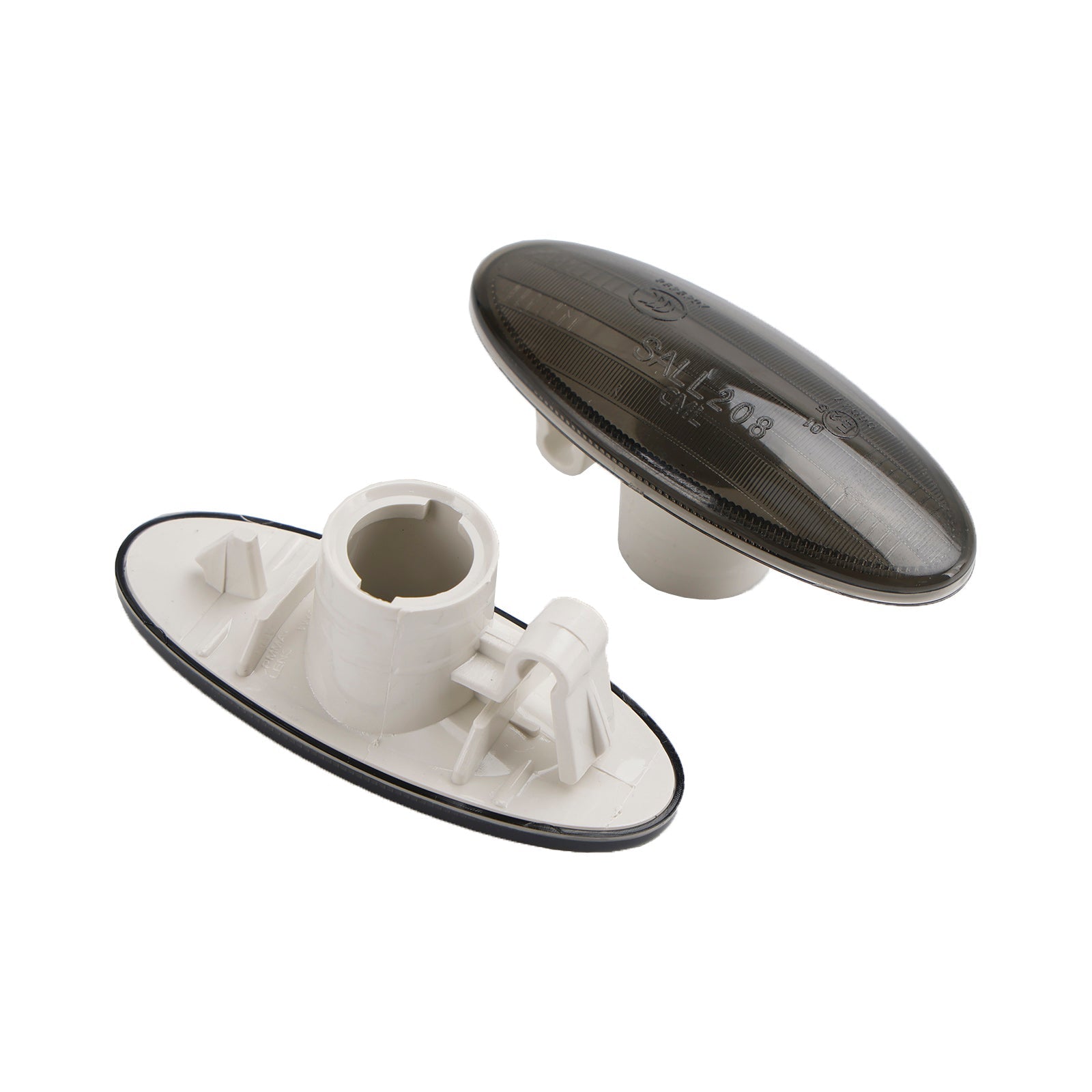 닛산 26160-89900 2X 스모크 사이드 마커 램프 방향 지시등 하우징