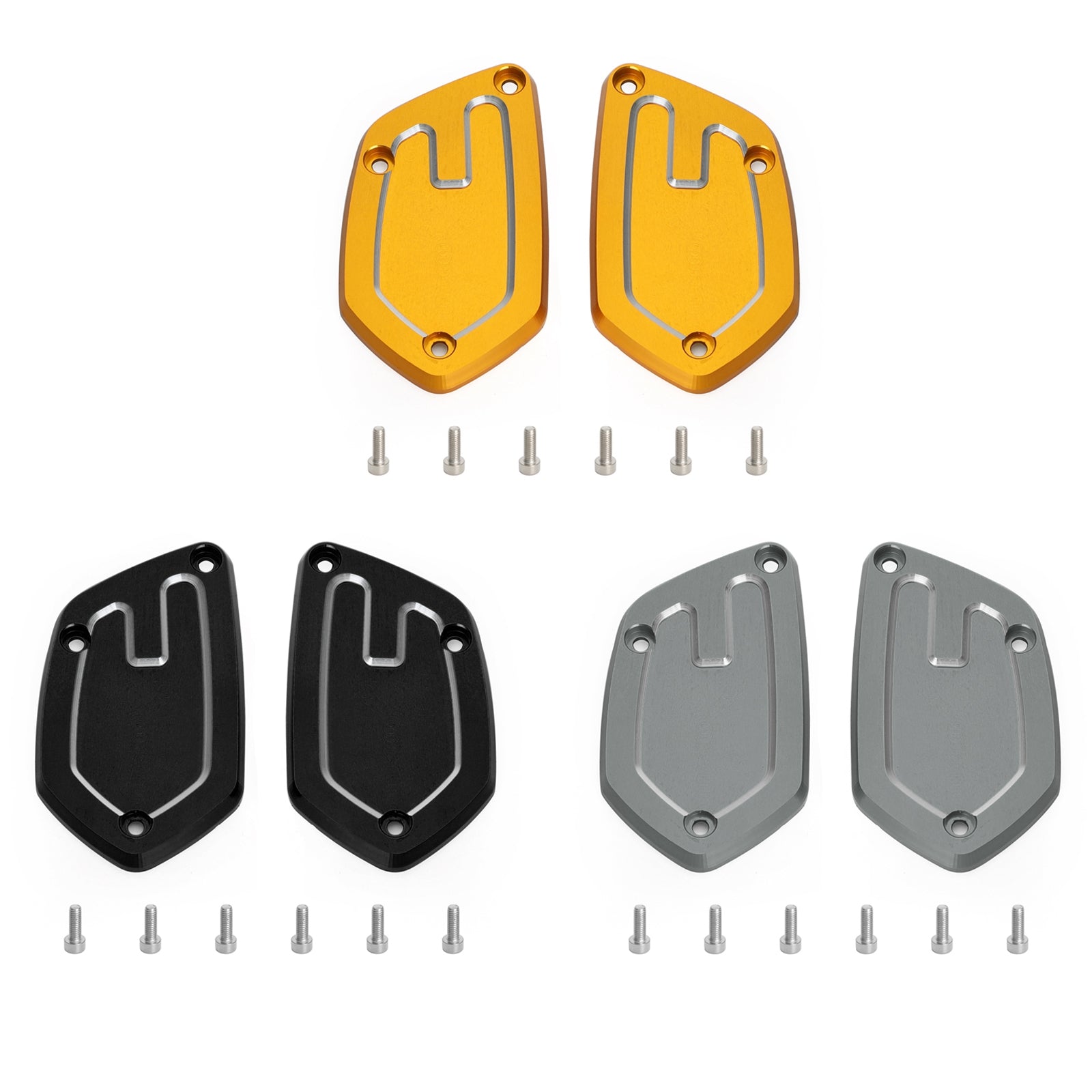 Brake & Clutch Reservoir Cap Cover For BMW R nineT,Scrambler,Racer,Pure 17-2021 Generic