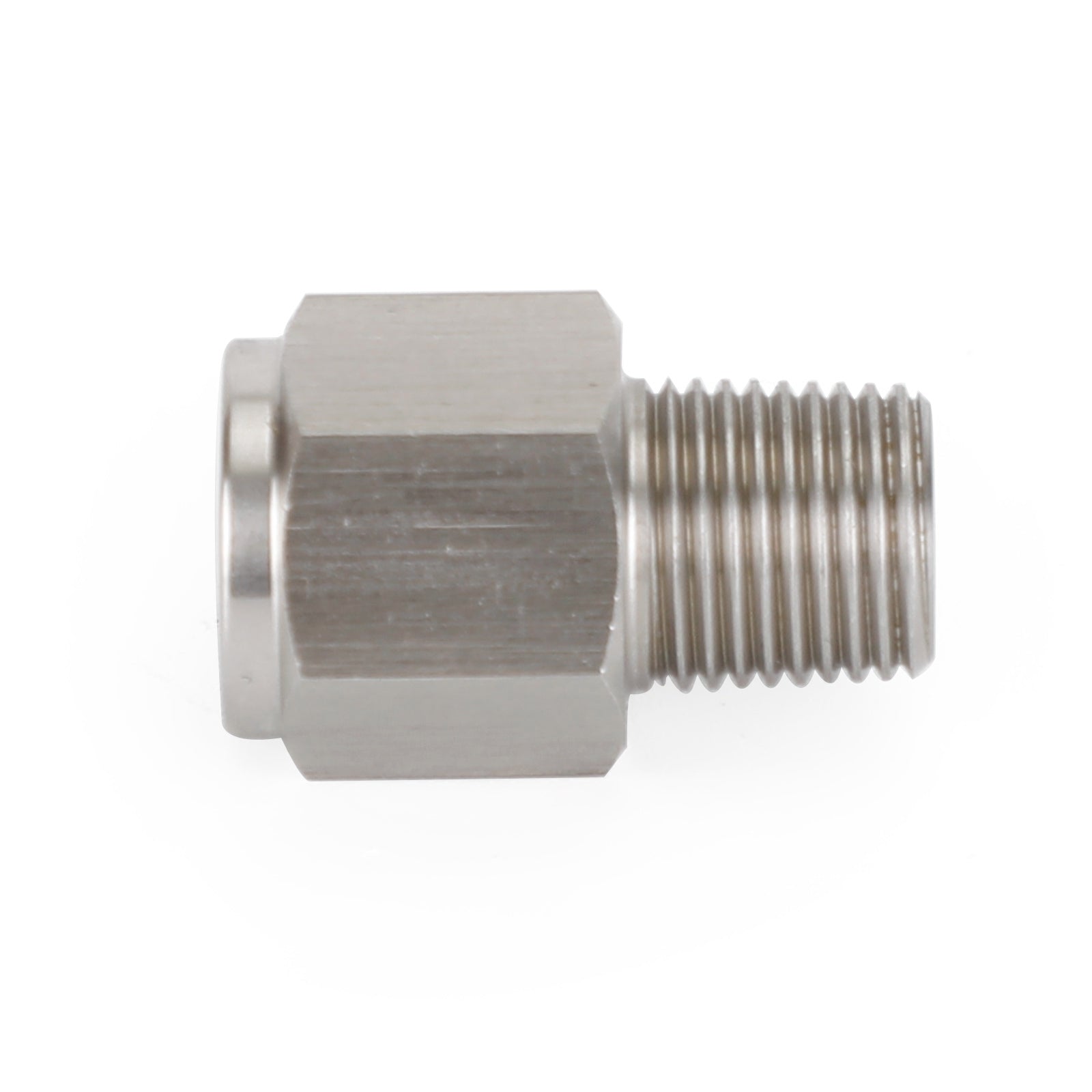 Adaptador de manómetro de aceite de acero inoxidable hembra de 1/8" NPT macho a M10x1.0 genérico