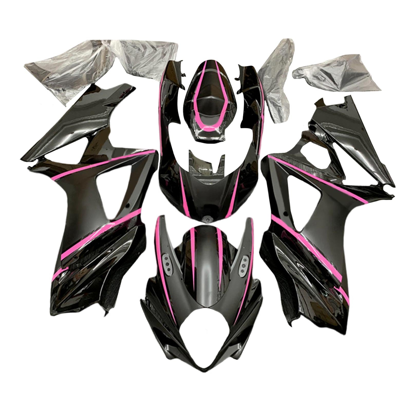 Suzuki GSXR1000 2007-2008 K7 Fairing Kit Bodywork Plastic ABS