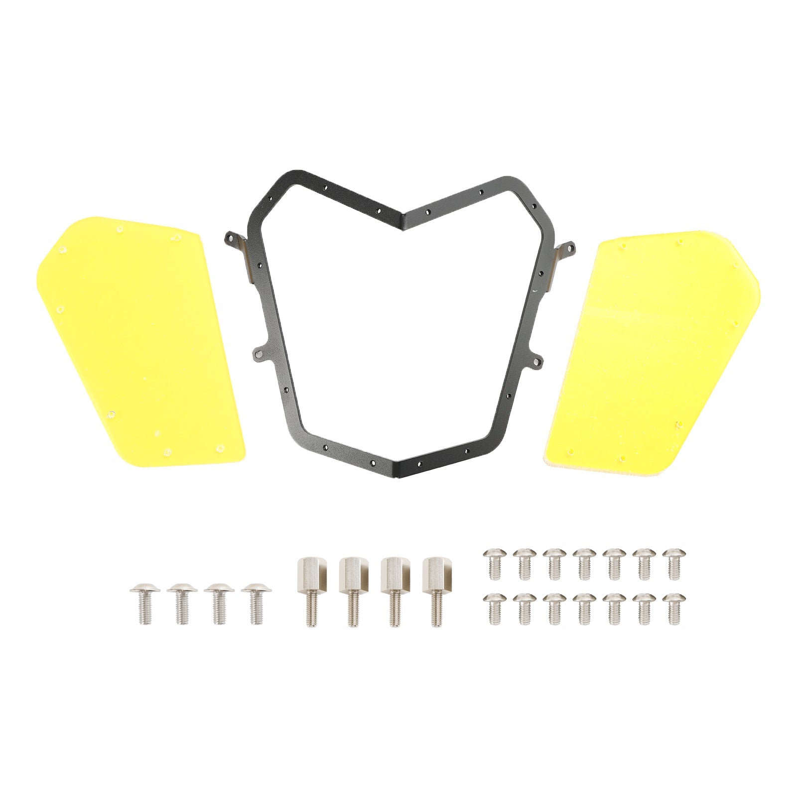 Front Headlight Guard Cover Protector Acrylic For Yamaha Tenere 700 19-23