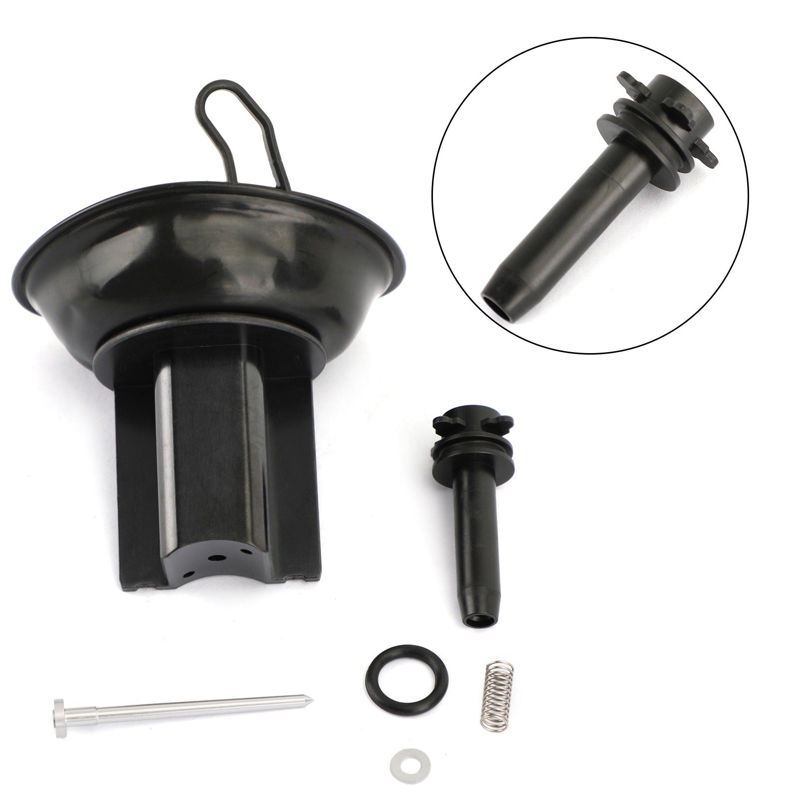 1x Kit de reparación de carburador Moto diafragma de émbolo para Honda CB400 VTEC CB 400 Genérico