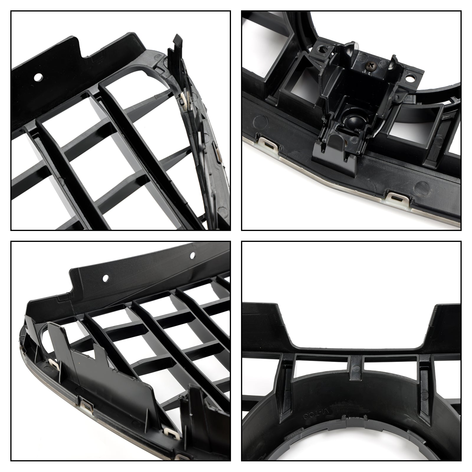 Mercedes Vito W447 2015-2019 GT Stlye Gloss Black Front Bumper Grill Grille