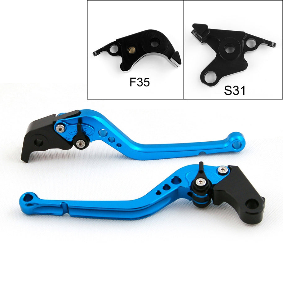 Long Brake Clutch Levers Fit For Suzuki B-King 2008-2011 Black Generic
